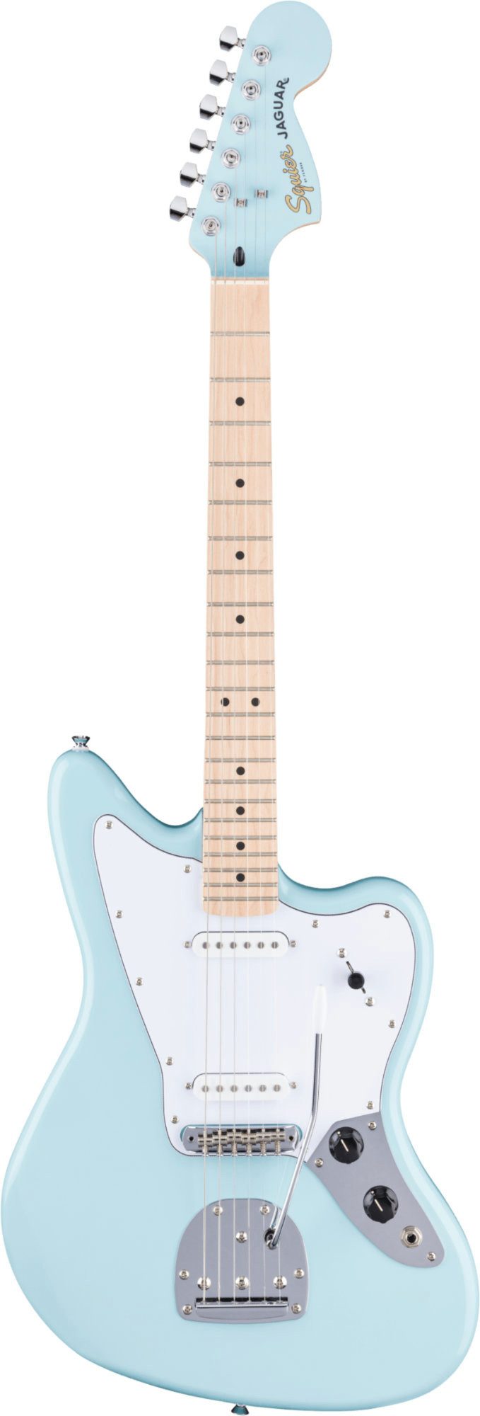 Squier E-Gitarre Limited Edition Affinity Jaguar Daphne Blue, Jaguar, Limited Edition