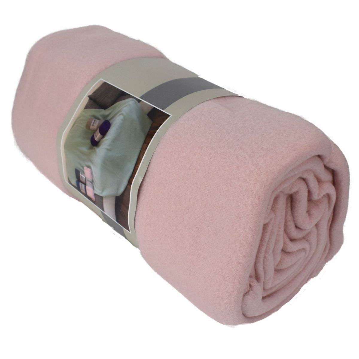 Wohndecke Decke Fleecedecke 130x170cm Polarfleece 14 versch. Unifarben Wohndecke, Marabellas Shop