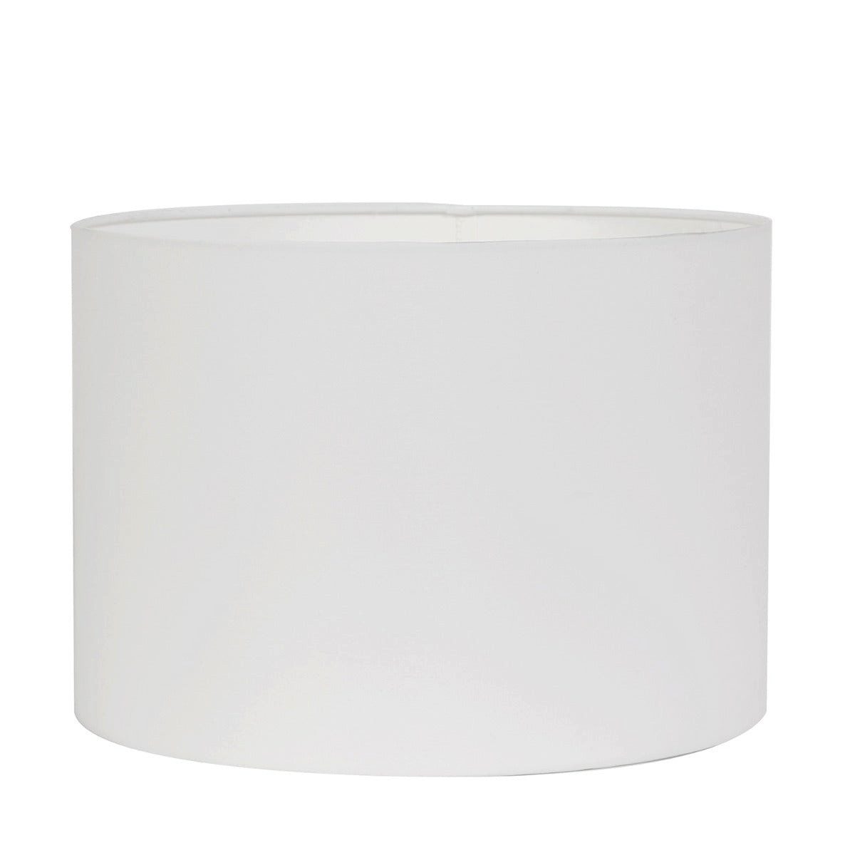 Dirk Davids Leuchten GmbH Лампыschirm Лампыschirm Zylinder Rund Polycotton Weiß 20-20-15cm, Zeitloses Design