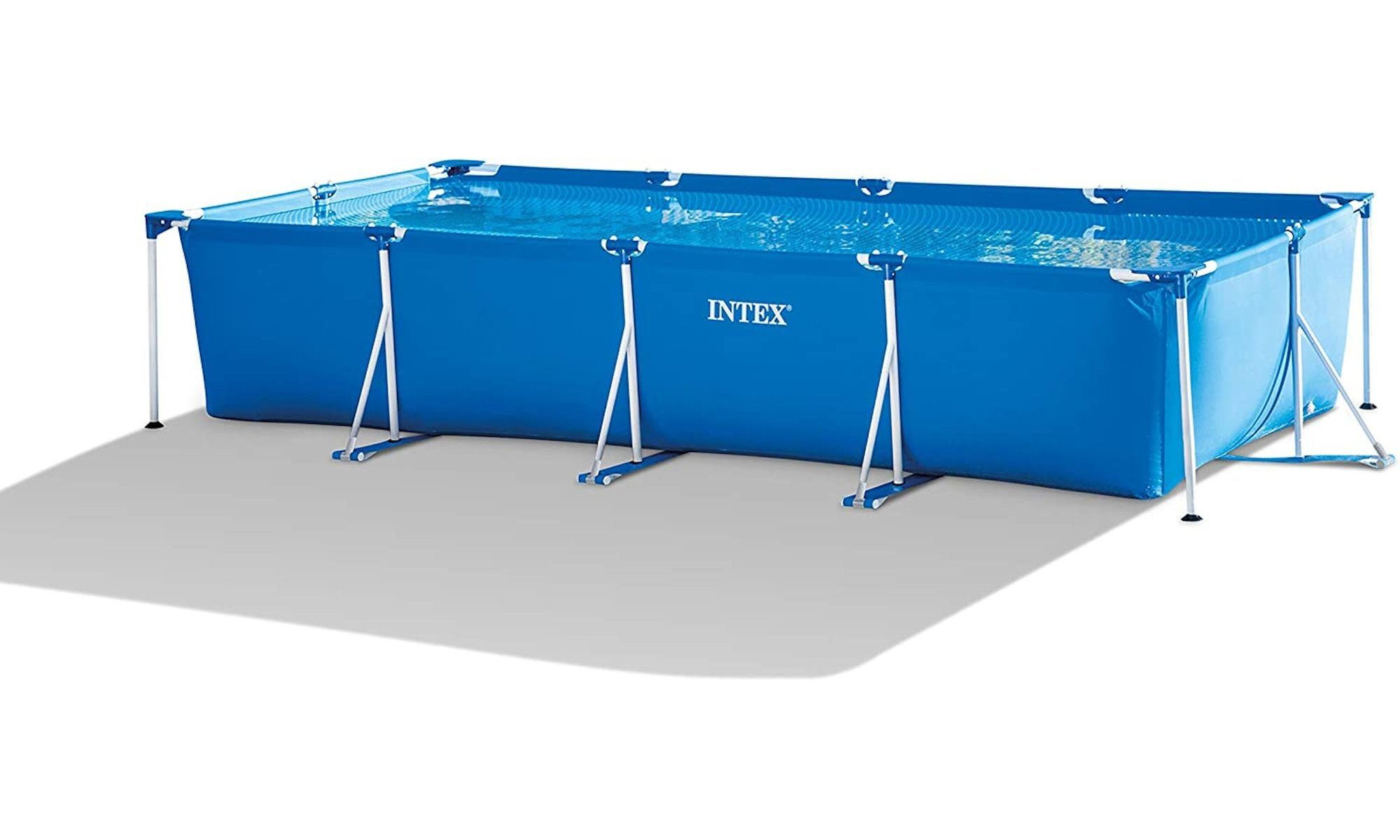 Intex Pool »28273NP - Frame Pool Set rechteckig (450x220x84cm) +  umfangreiches Zubehör« online kaufen | OTTO