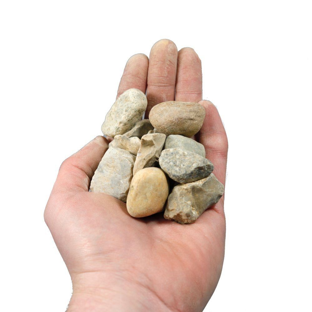 Thumbnail - CM-Gartendesign Zierkies Rhein Kies, (16/32mm, bunt), 25kg