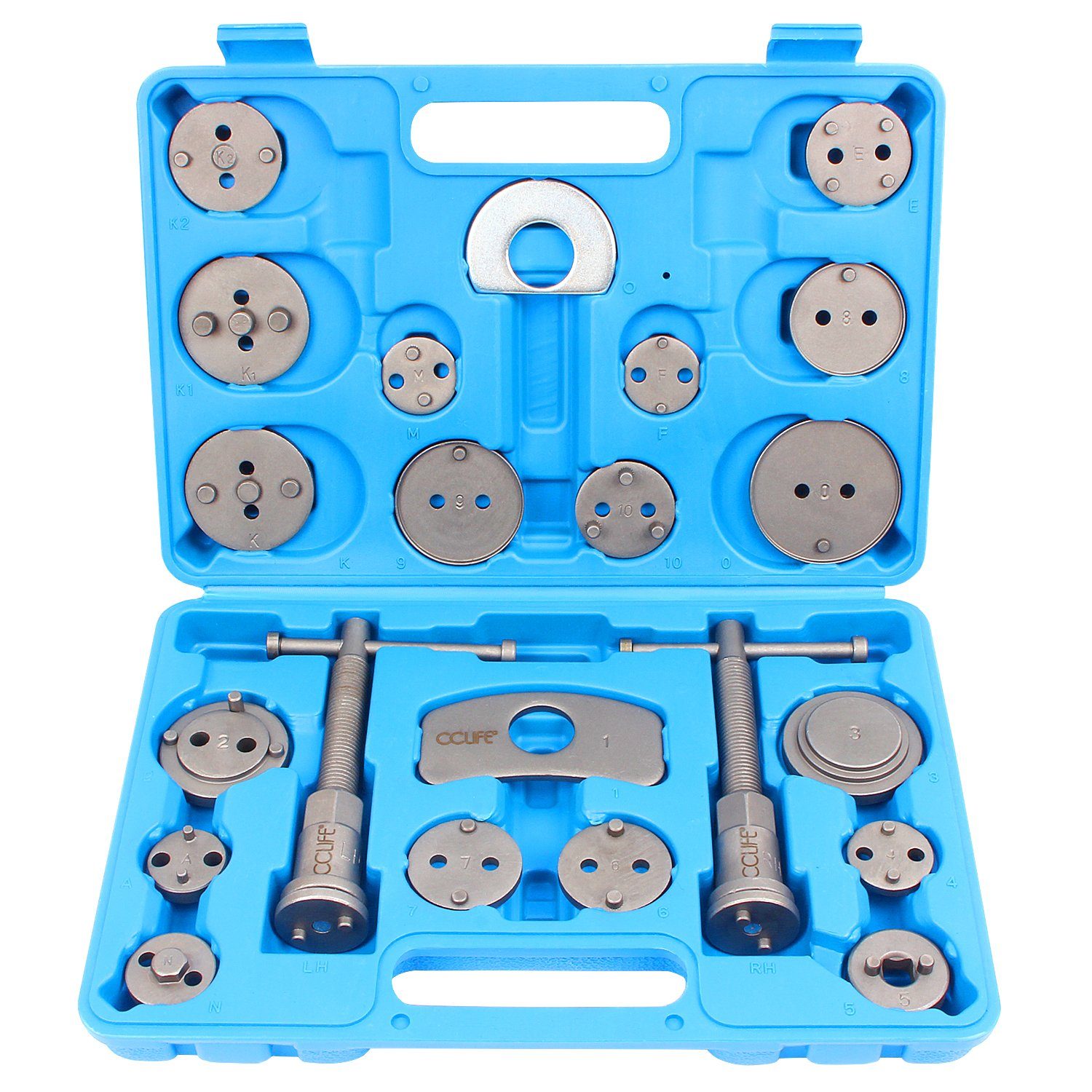 CCLIFE Multitool 22tlg Universal Bremskolbenrücksteller Bremskolben Rücksteller, (22 St)