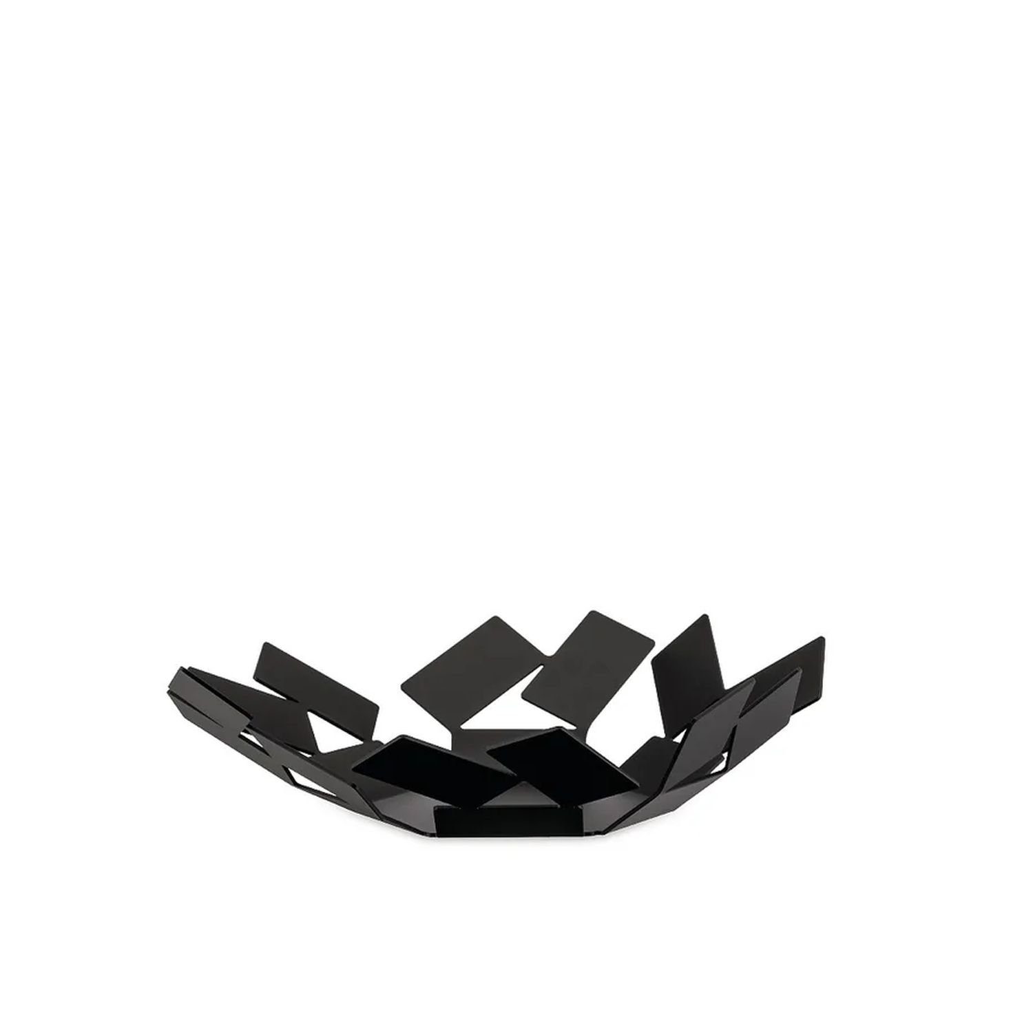 Alessi Obstschale La Stanza Dello Scirocco Schwarz MT01 B, Edelstahl