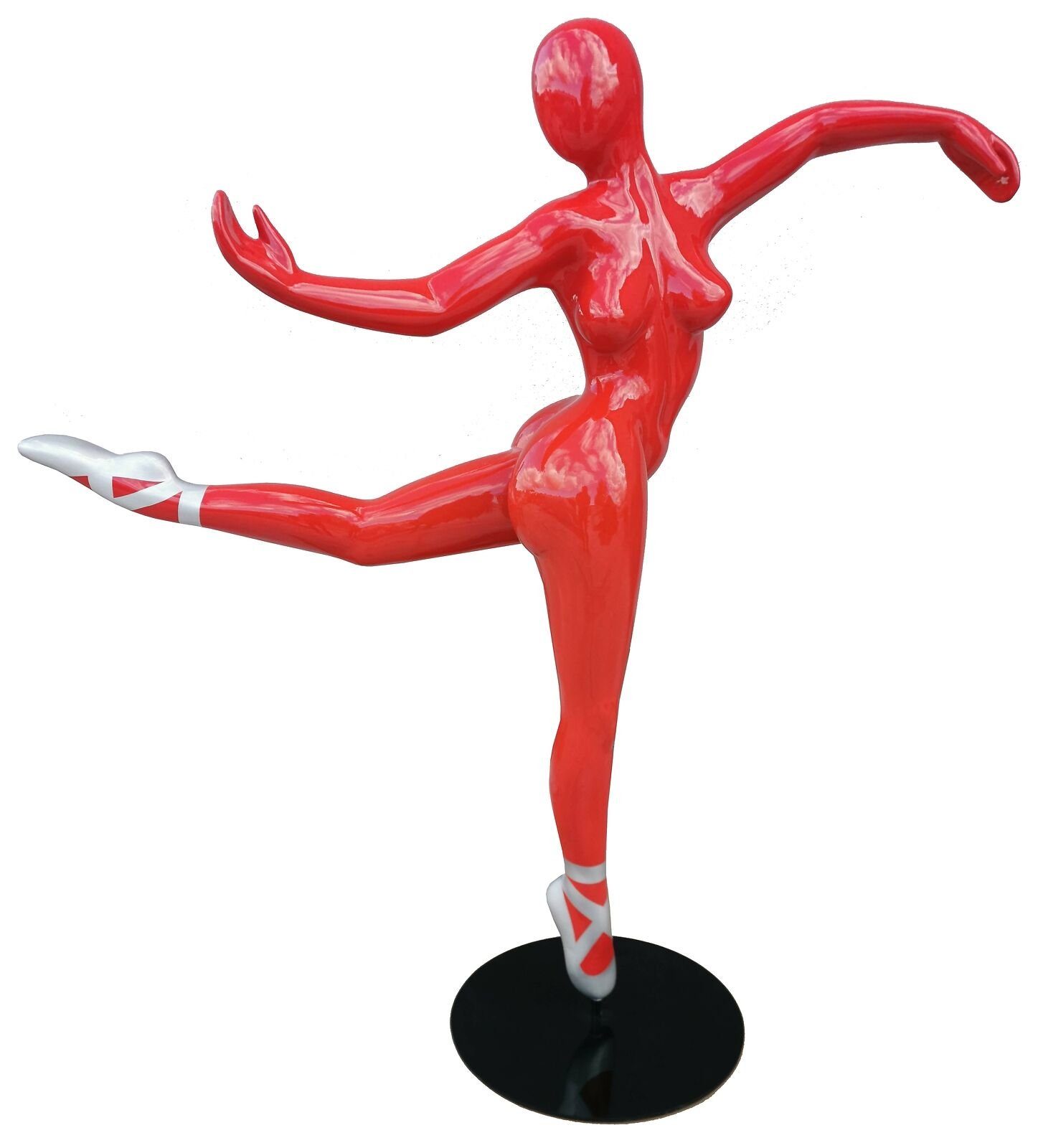 JVmoebel Skulptur, Design Figuren Women Skulpturen Moderne Abstrakte Skulptur Ballerina Tanzt