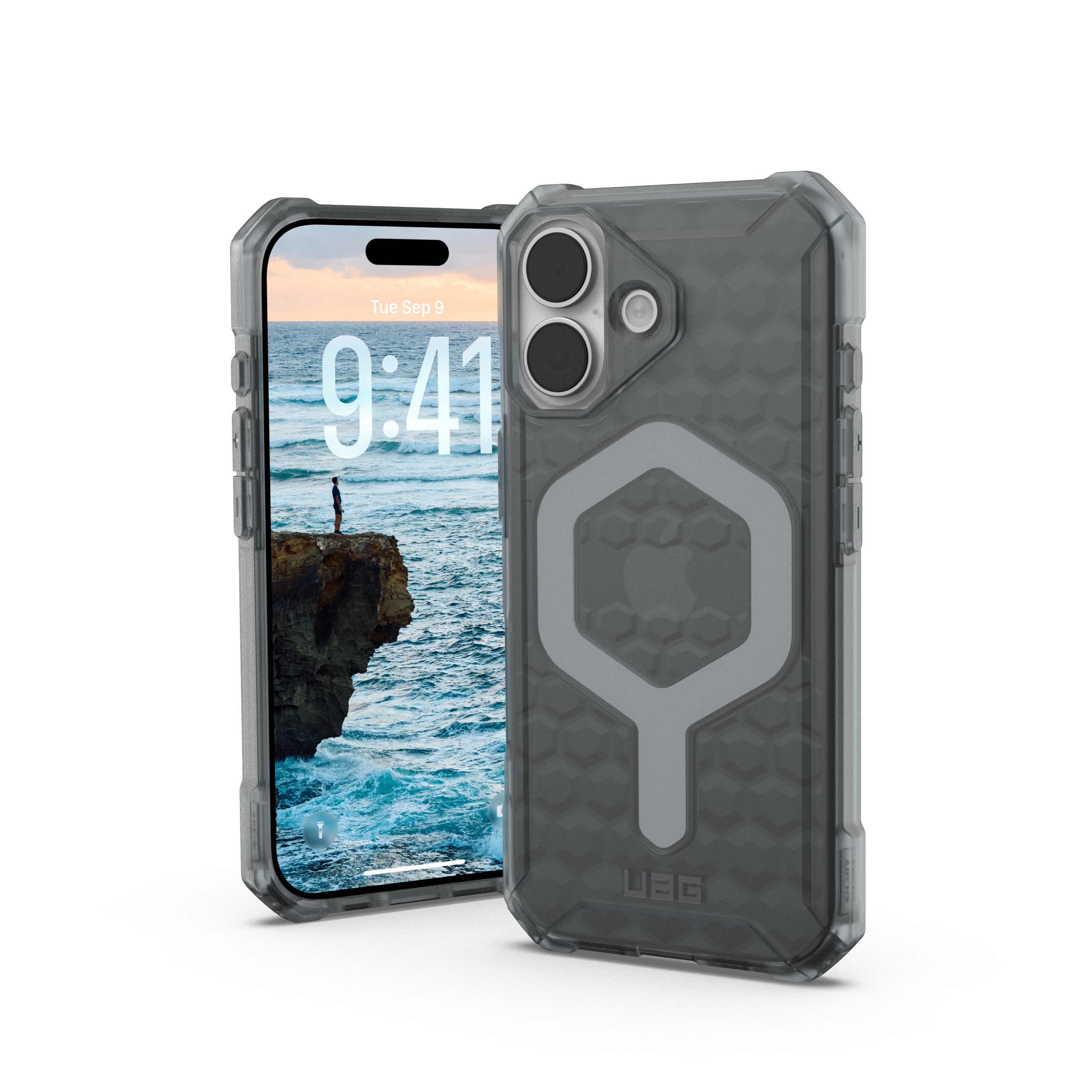 Urban Armor Gear Smartphone-Hülle Essential Armor - iPhone 17 MagSafe Hülle, [MagSafe optimiert, Fallschutz nach Militärstandard]