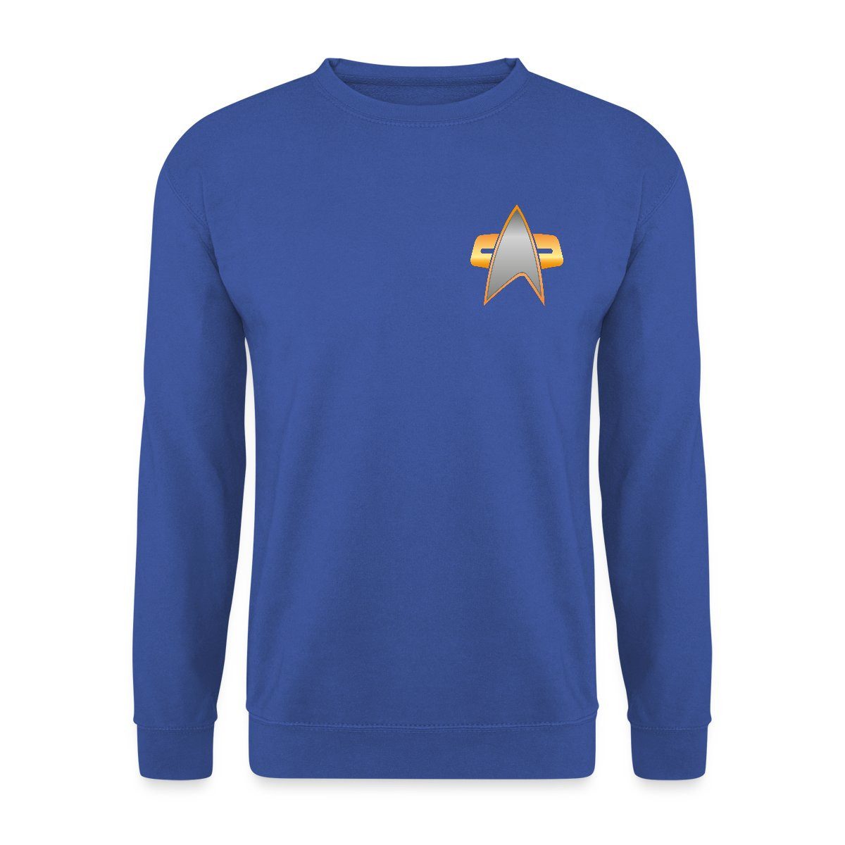 Sweatshirt Star Trek Voyager Crew Logo Unisex Pullover