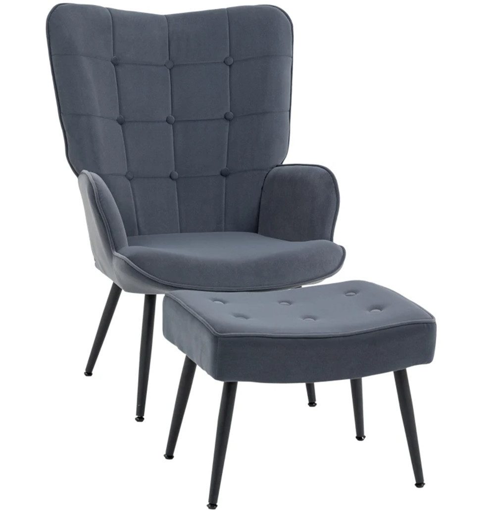 XDeer Sessel Sessel mit Fußstütze,TV-Sessel Polstersessel,Relaxsessel, Relaxsessel Loungesessel Fernsehsessel Einzelsessel