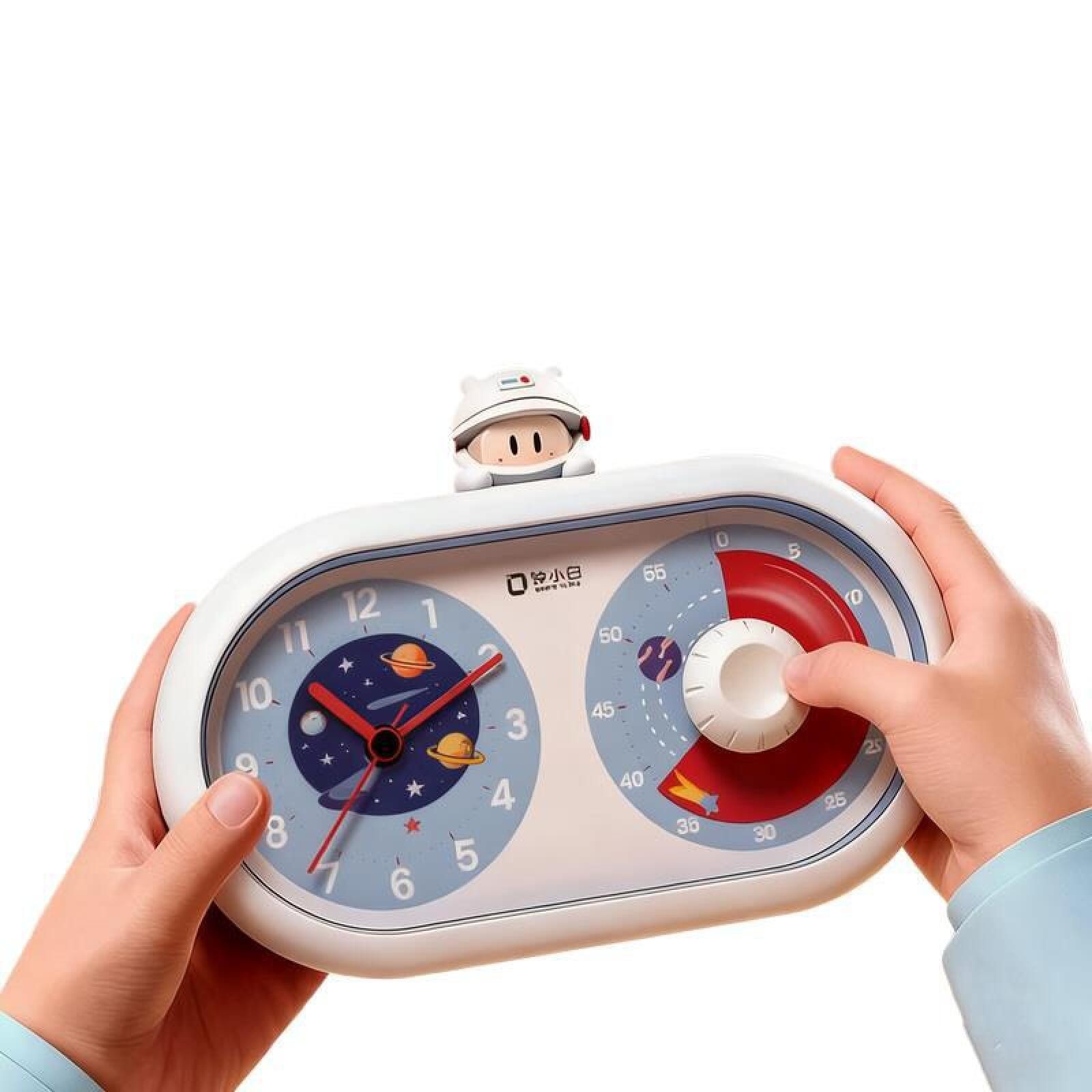 FELIXLEO Küchentimer Visueller Timer, 2 in 1 mit Timer, Uhr, 60-Minuten ...