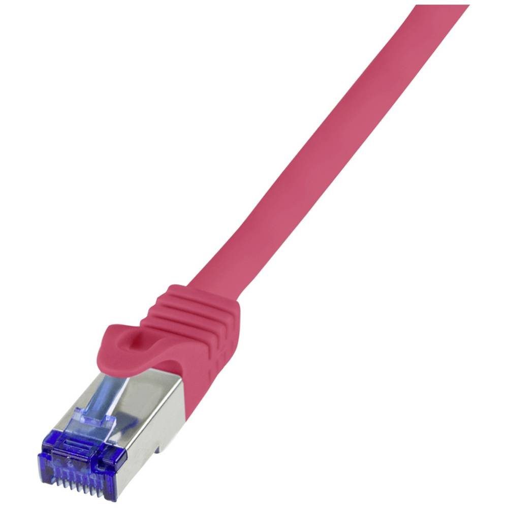LogiLink Patchkabel Ultraflex, Cat.6A, S/FTP,5 m LAN-Kabel | Stromversorgungskabel