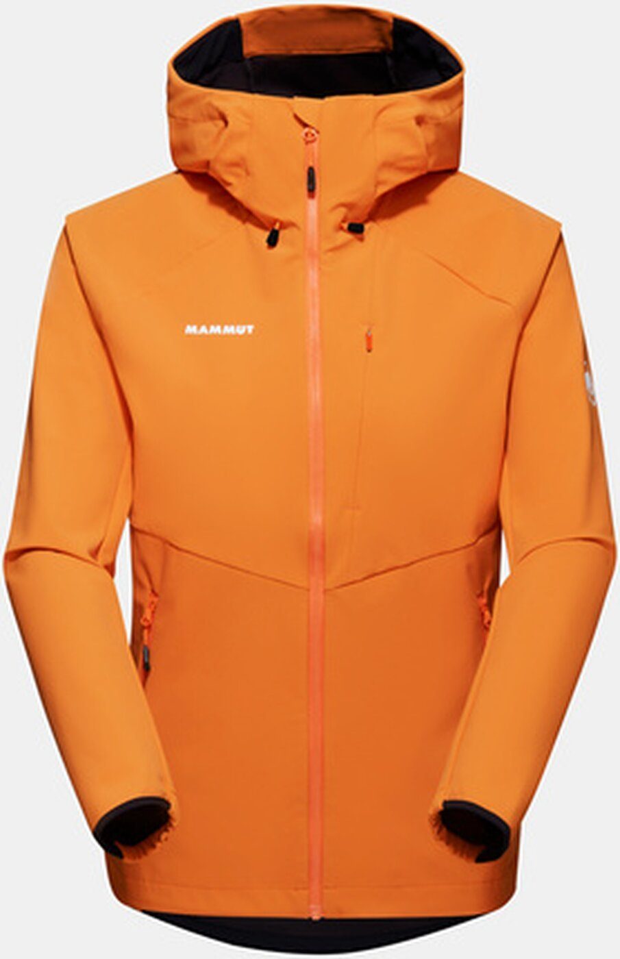 Funktionsjacke Comfort SO Hooded dark Ultimate tangerine W Jacket 2258 Mammut