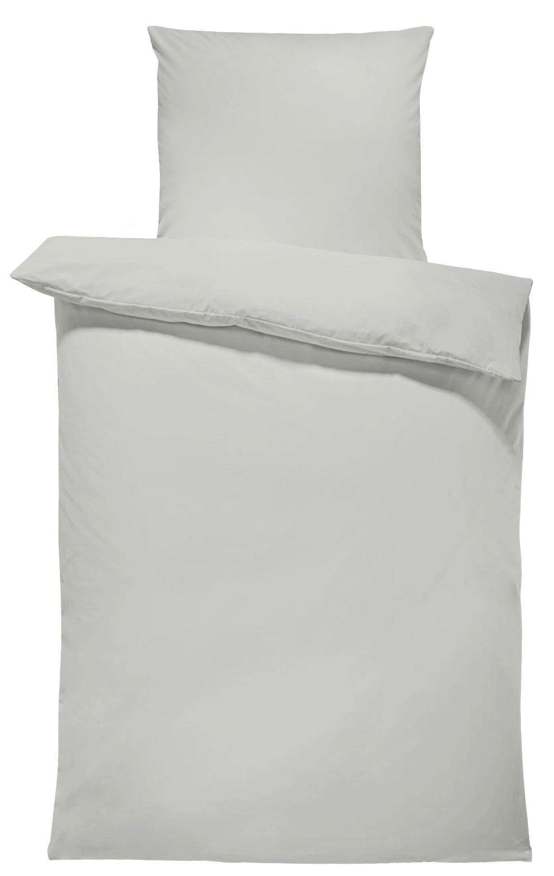 One Home Bettwäsche Unifarben Einfarbig, Renforcé, 2 teilig, Baumwolle mit günstig online kaufen