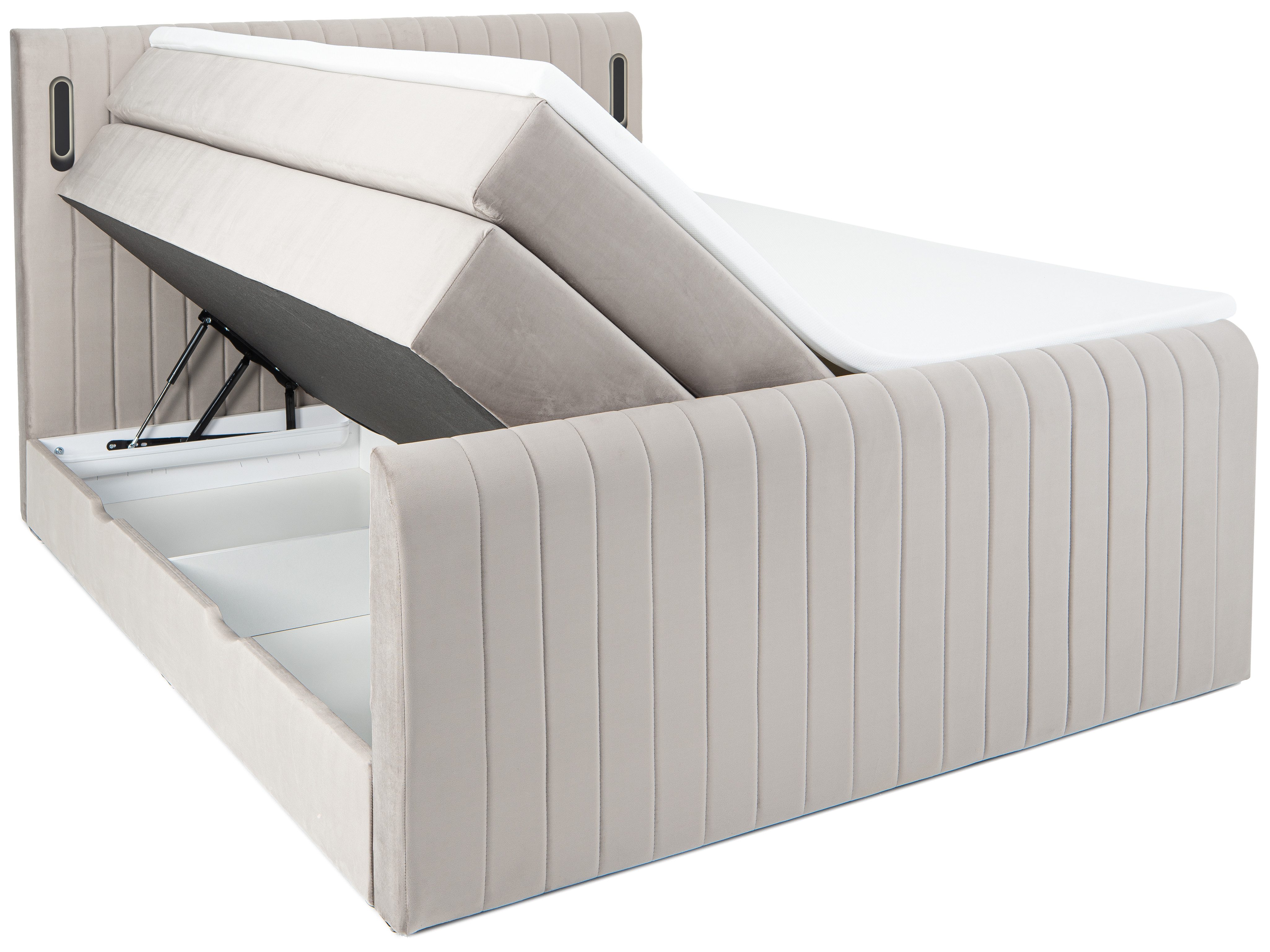 wonello Boxspringbett FLY, mit Bettkasten und günstig online kaufen