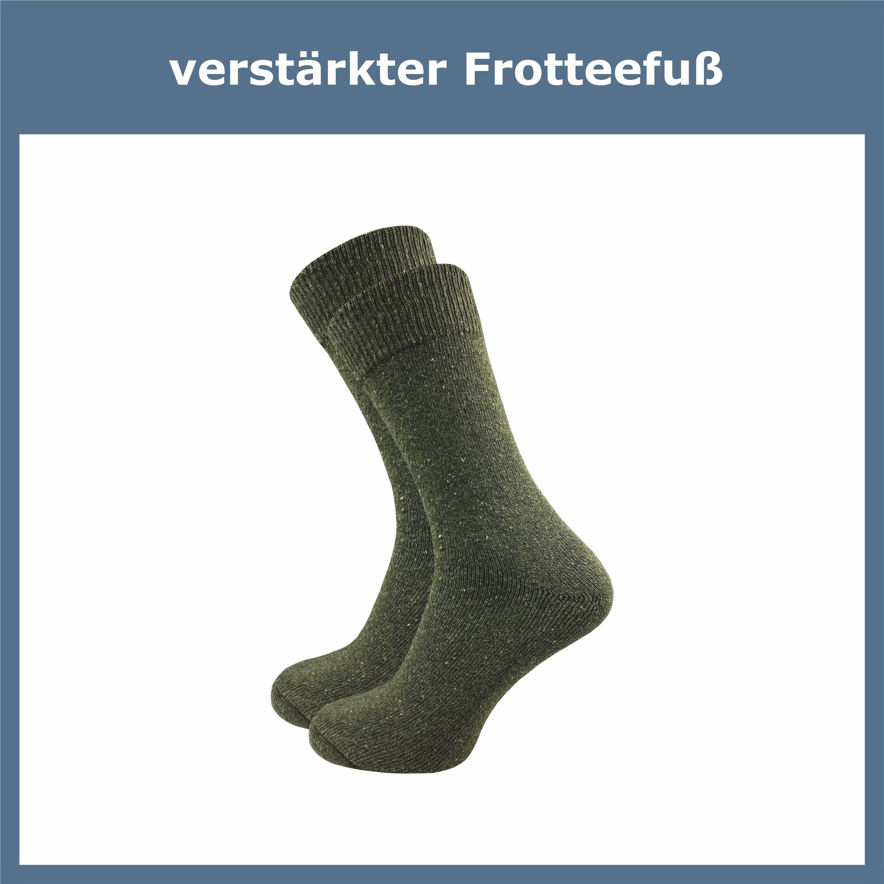 GAWILO Freizeitsocken für Herren, robuste Army Socken zum Wandern und Jagen günstig online kaufen