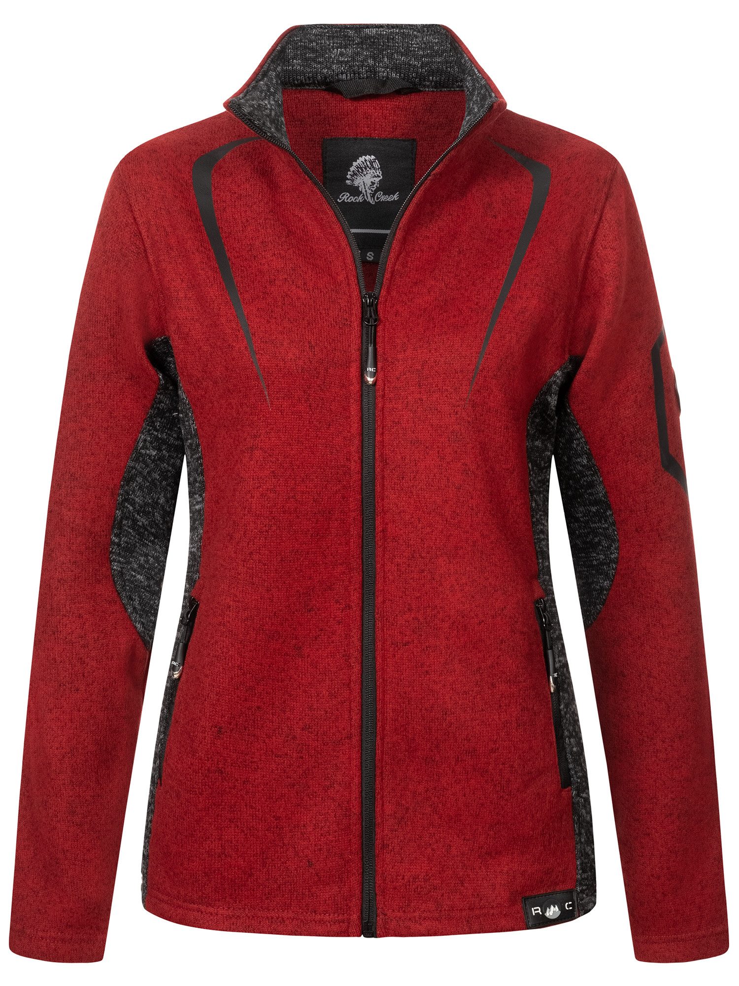 Rock Creek Fleecejacke Damen Fleecejacke Übergangsjacke D-505