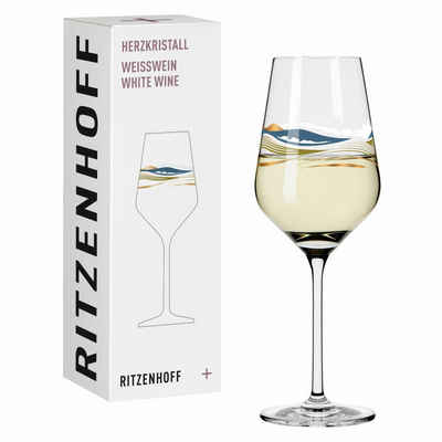 Ritzenhoff Weißweinglas »Herzkristall 007«, Kristallglas