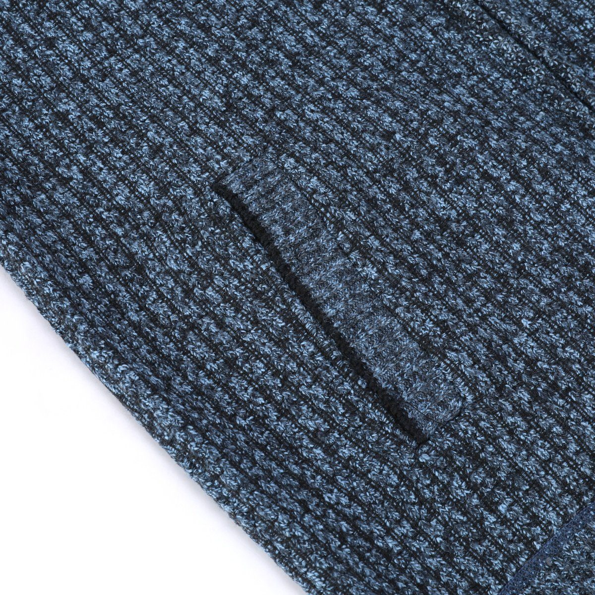 Allthemen Strickjacke mit Stehkragen Herren klassischer Cardigan – Bild 5 von 5