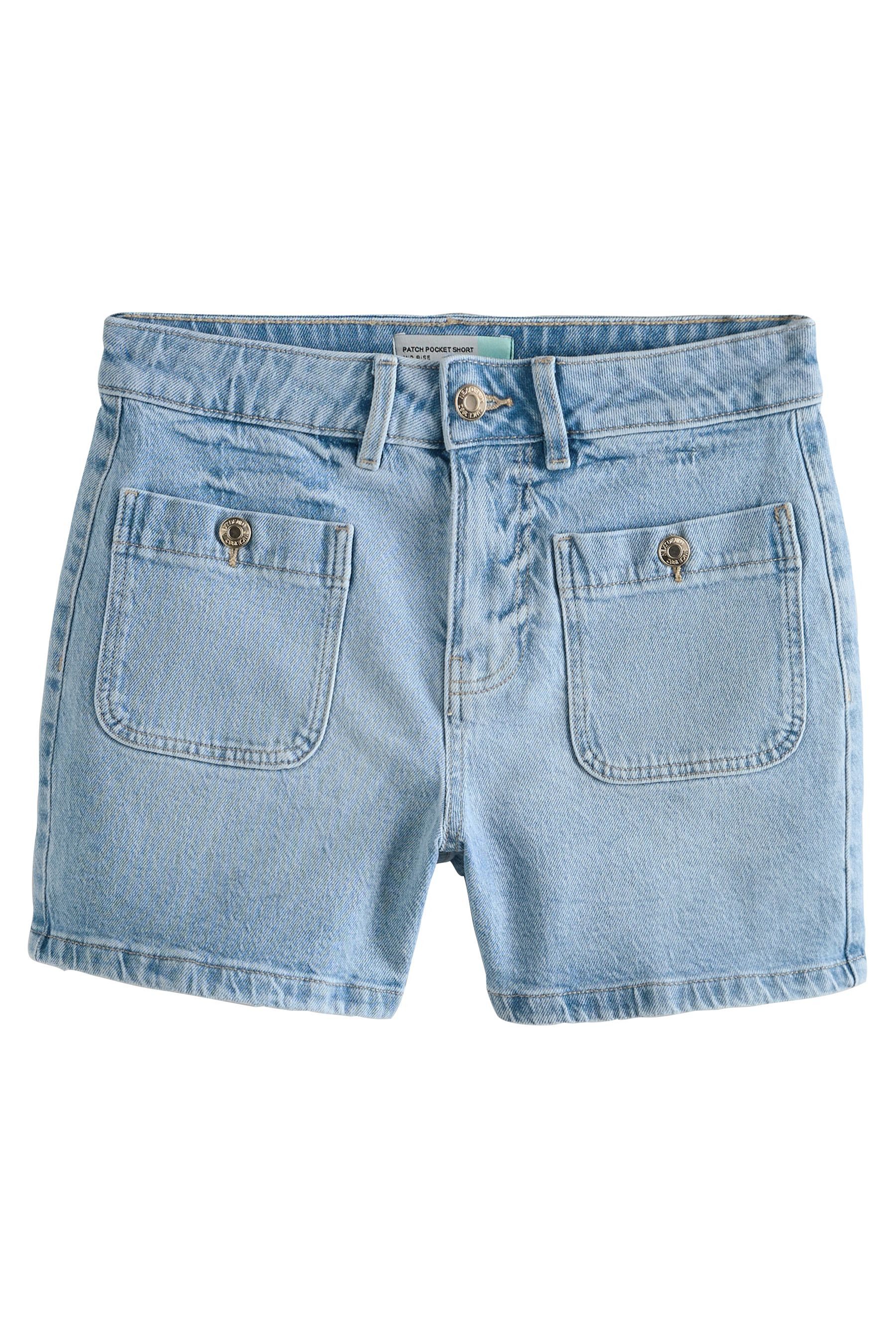 Next Shorts Getupfte Shorts mit aufgesetzter Tasche (1-tlg)