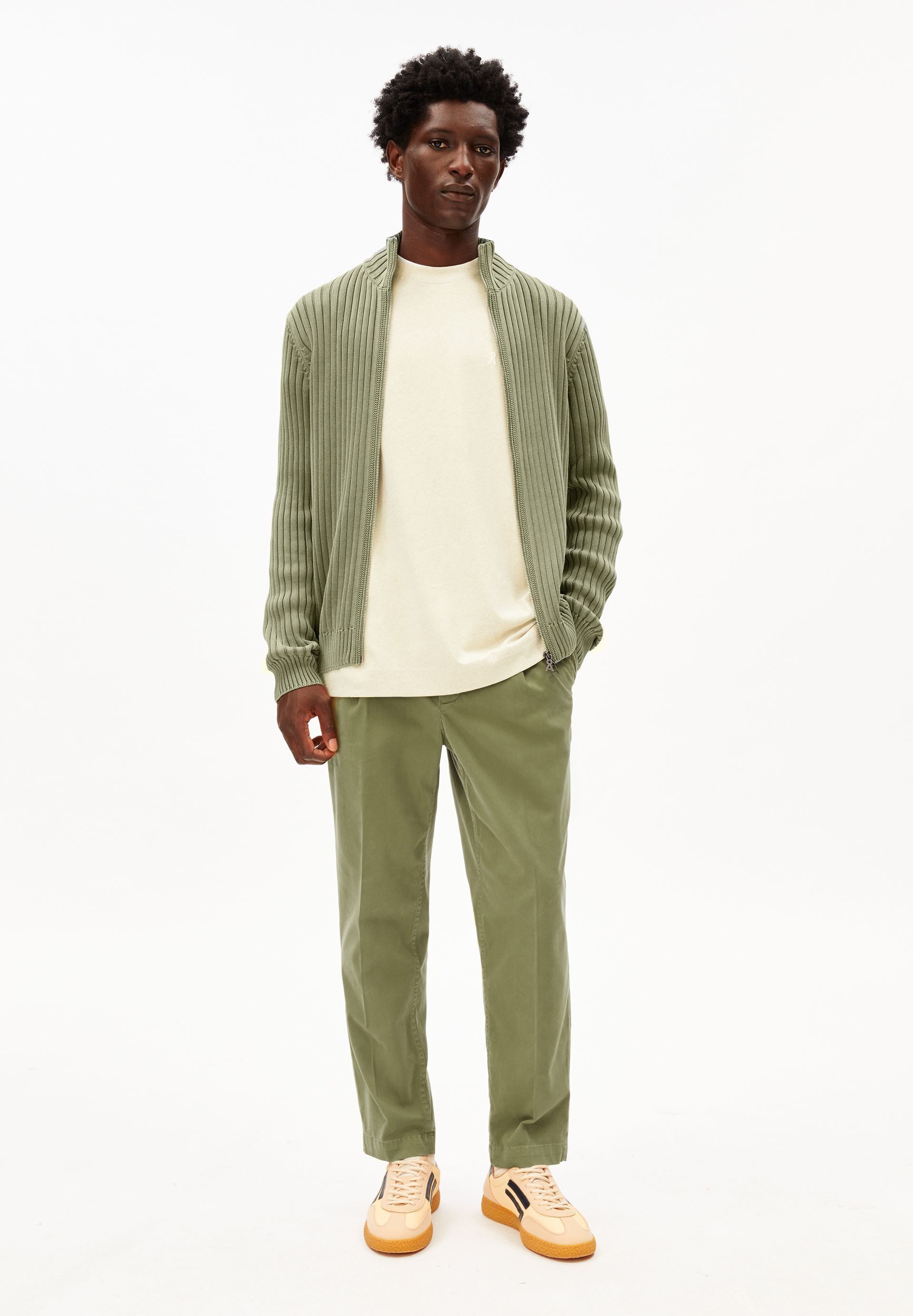 Armedangels Cardigan PIGMENT DYE Strickjacke aus Bio-Baumwolle (Regular Fit)