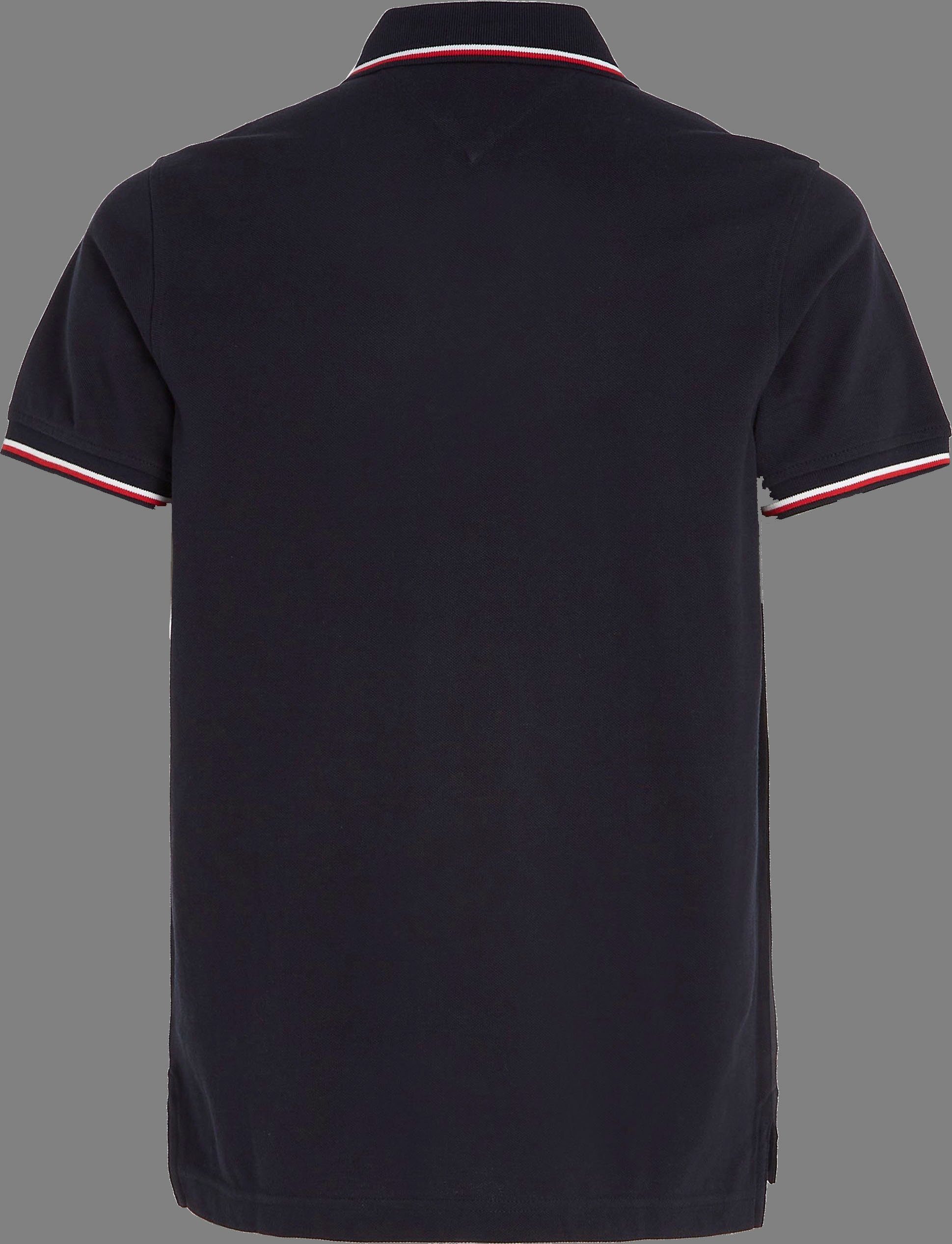 Hilfiger Tommy SLIM (desert TIPPED marine sky) Poloshirt POLO TOMMY