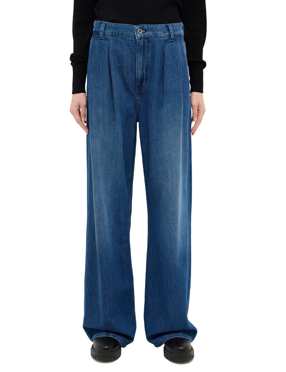 MUSTANG Weite Jeans Damen Style Luise günstig online kaufen