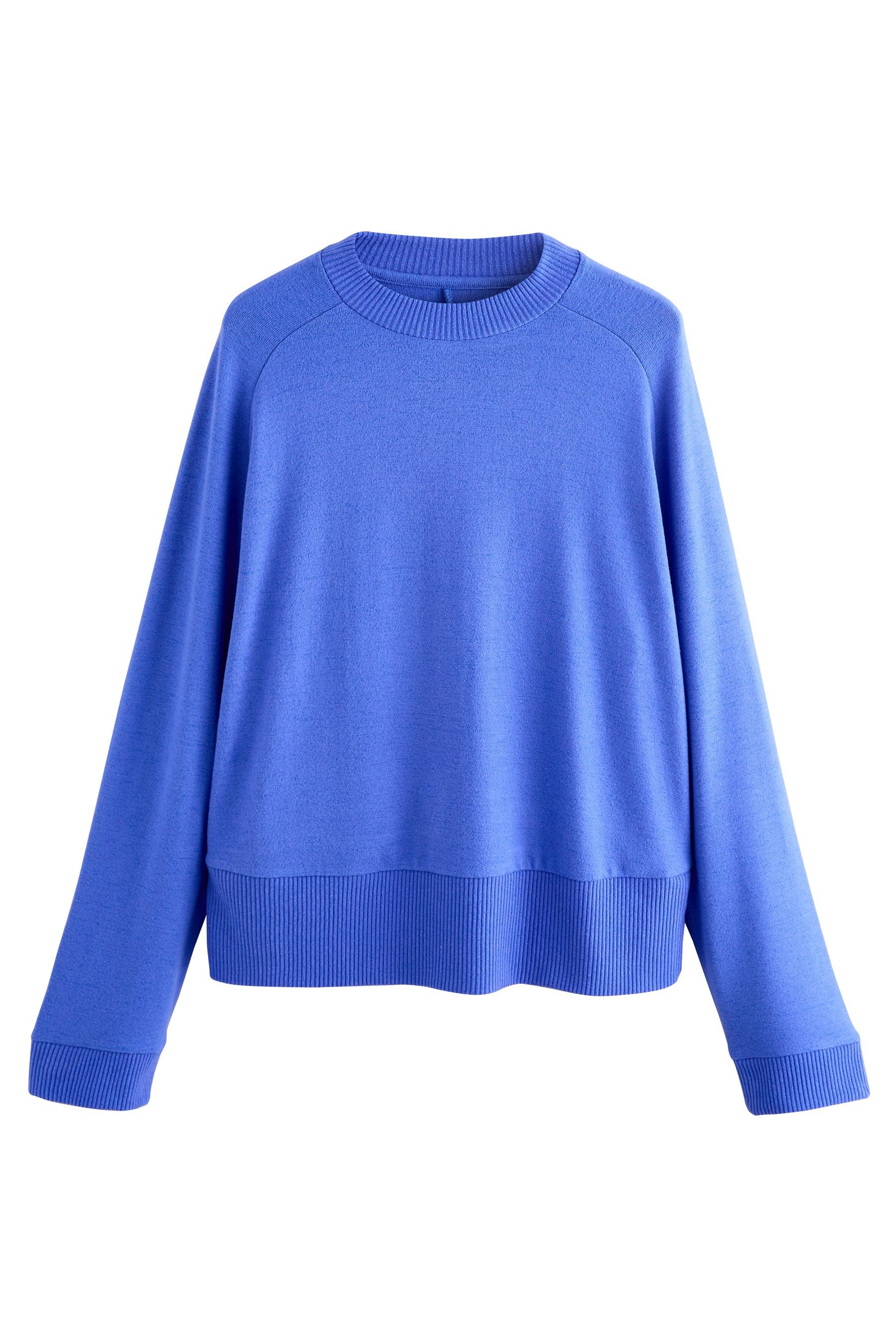 Next Strickpullover Weicher langärmeliger Pullover mit Rundhals (1-tlg) günstig online kaufen