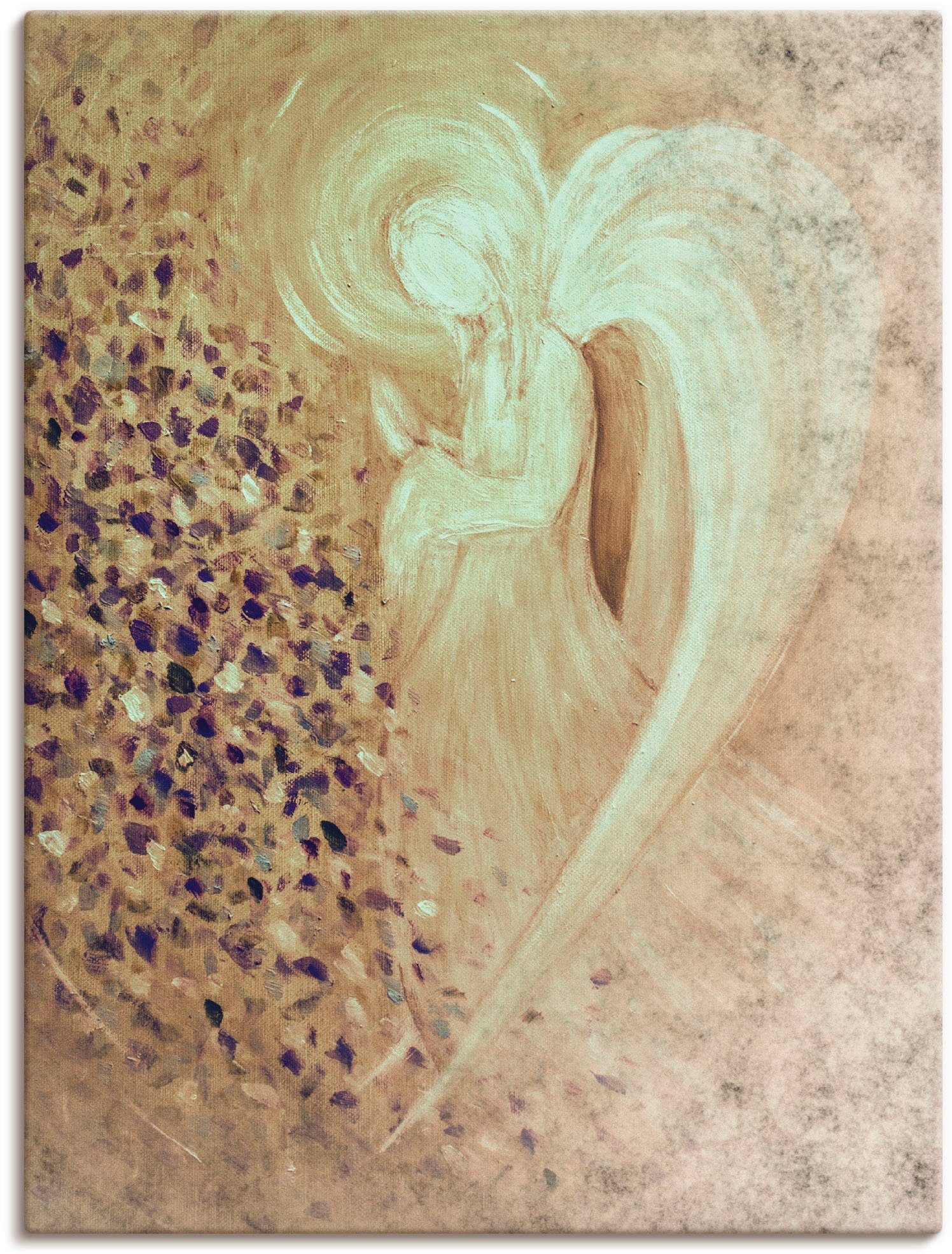 Artland Leinwandbild Engel I, Religion (1 St), auf Holzrahmen gespannt