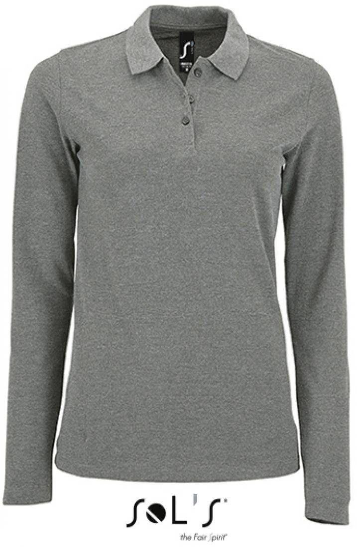 SOLS Langarm-Poloshirt Damen Long-Sleeve Piqué Polo günstig online kaufen