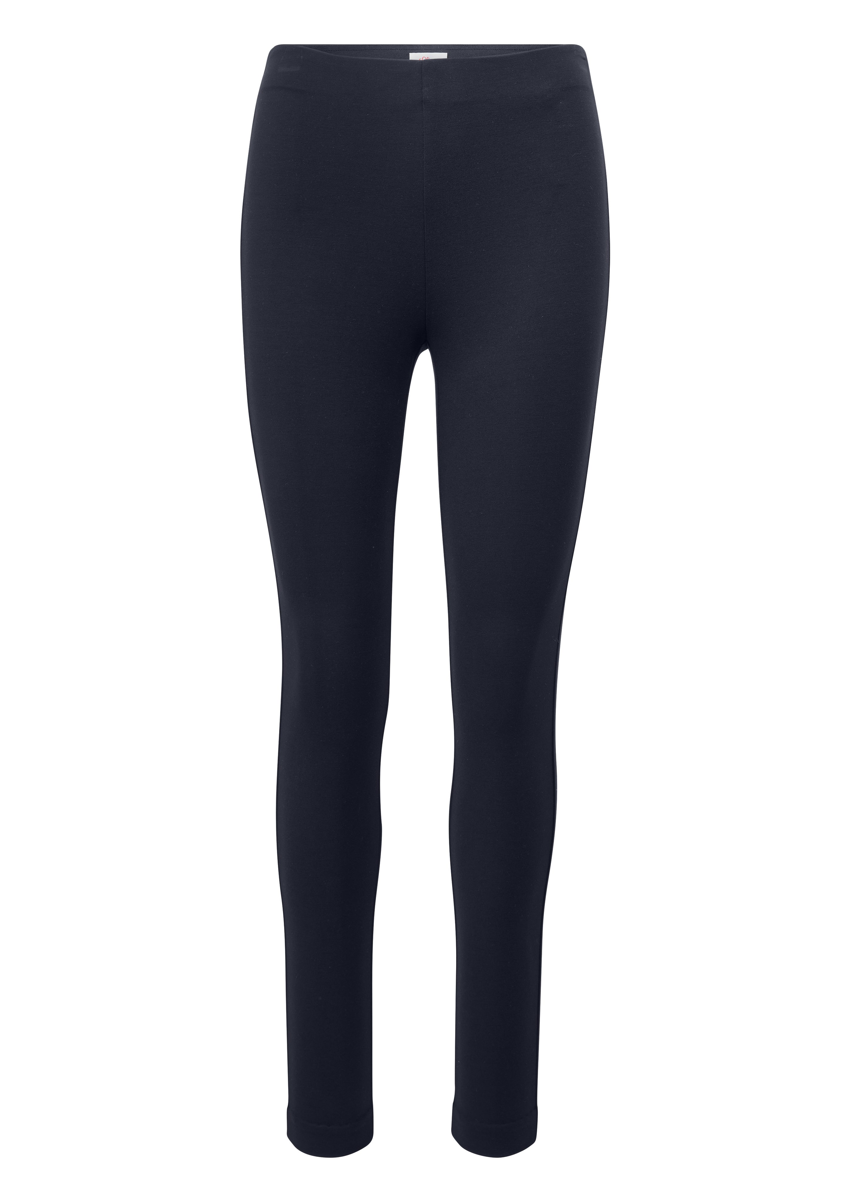 s.Oliver Leggings Schnittform mit knöchellanger blue