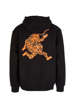Cleptomanicx Kapuzensweatshirt Tiger Limbs mit lockerem Schnitt