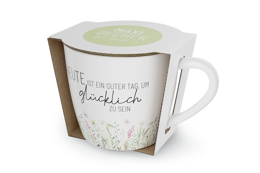 La Vida Geschenk für Dich Tasse La Vida Maxi-Becher für Dich, Heute ist ein guter Tag..., Spülmaschinengeeignet