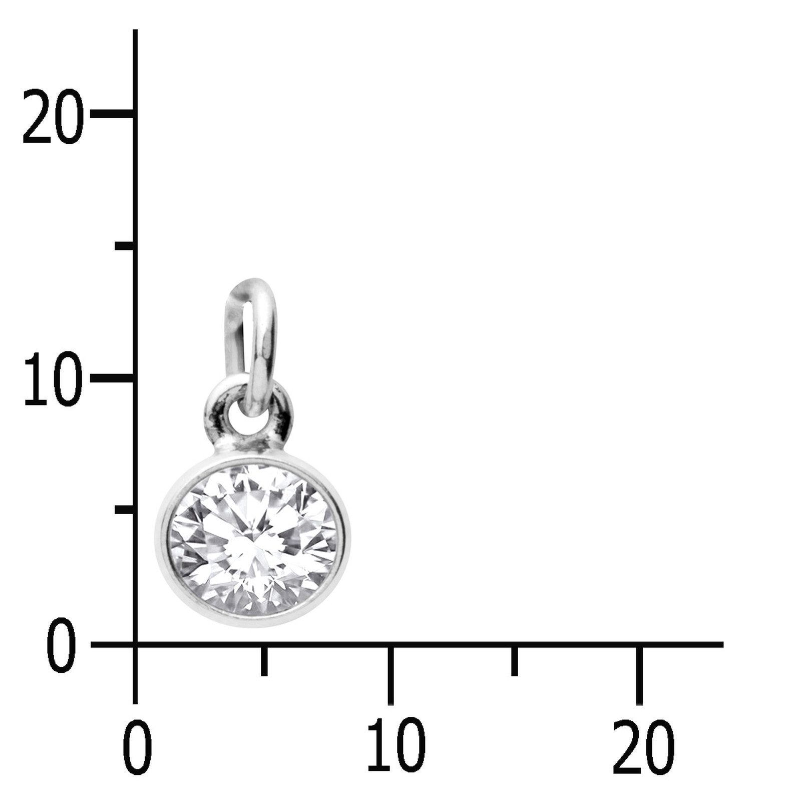 OSTSEE-SCHMUCK Kettenanhänger Ostsee-Schmuck Anhänger Classic 6 mm Anhänger günstig online kaufen