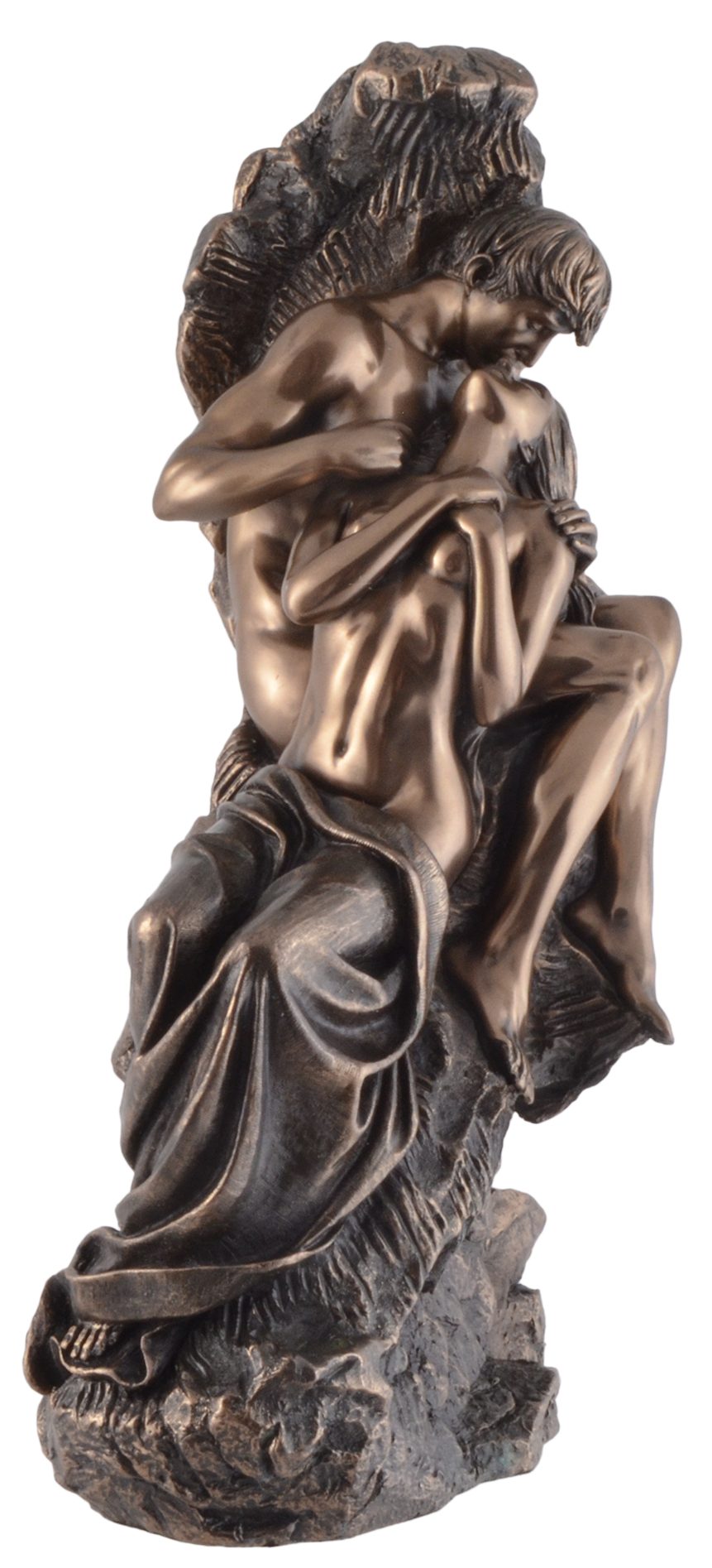 Vogler direct Gmbh Dekofigur Die Liebenden "Eternal Spring" nach Rodin - by Veronese, von Hand bronziert, LxBxH: ca. 18x13x31cm