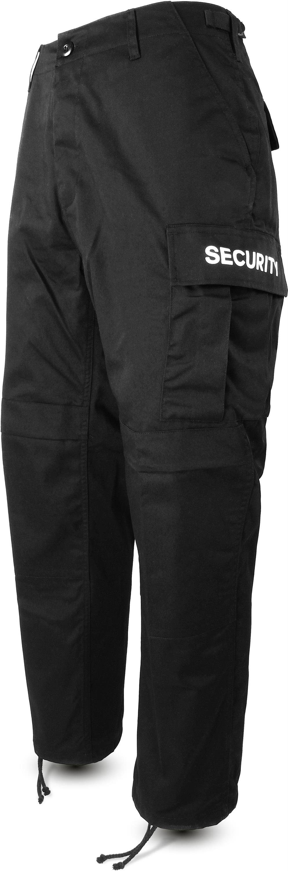 normani Outdoorhose Herren Rangerhose Arbeitshose SECURITY Security beidseitig Schirftzug Hose Feldhose mit