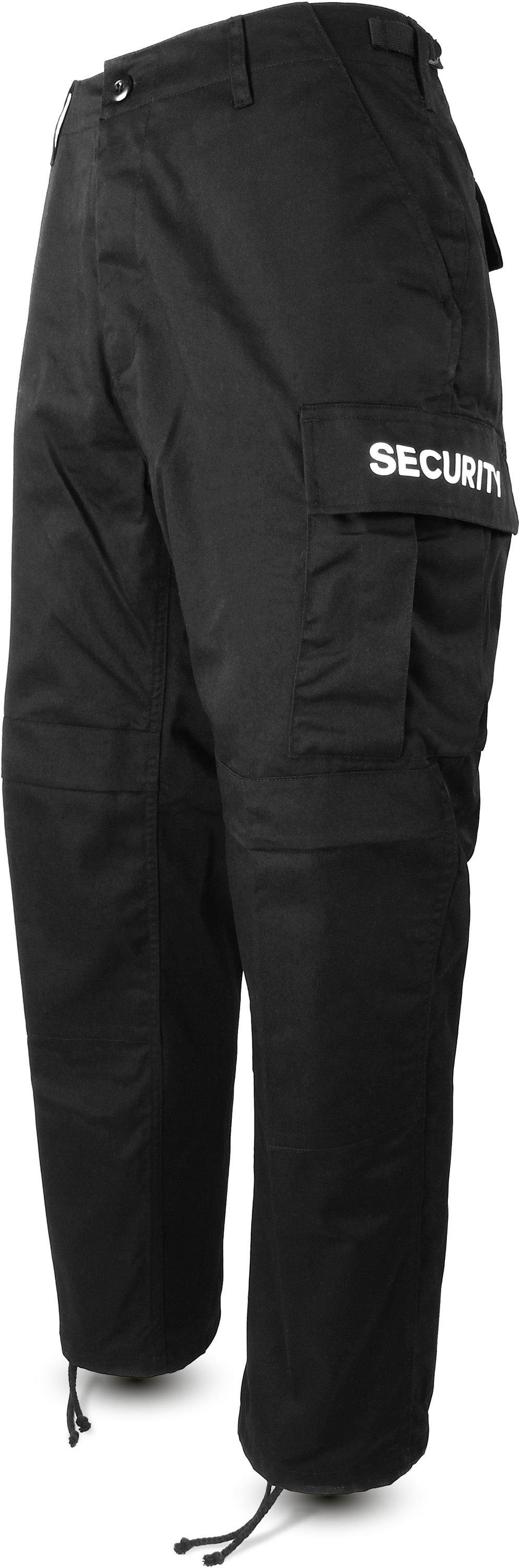 normani Outdoorhose »Herren Rangerhose SECURITY« Security Hose Feldhose  Arbeitshose mit Schirftzug beidseitig