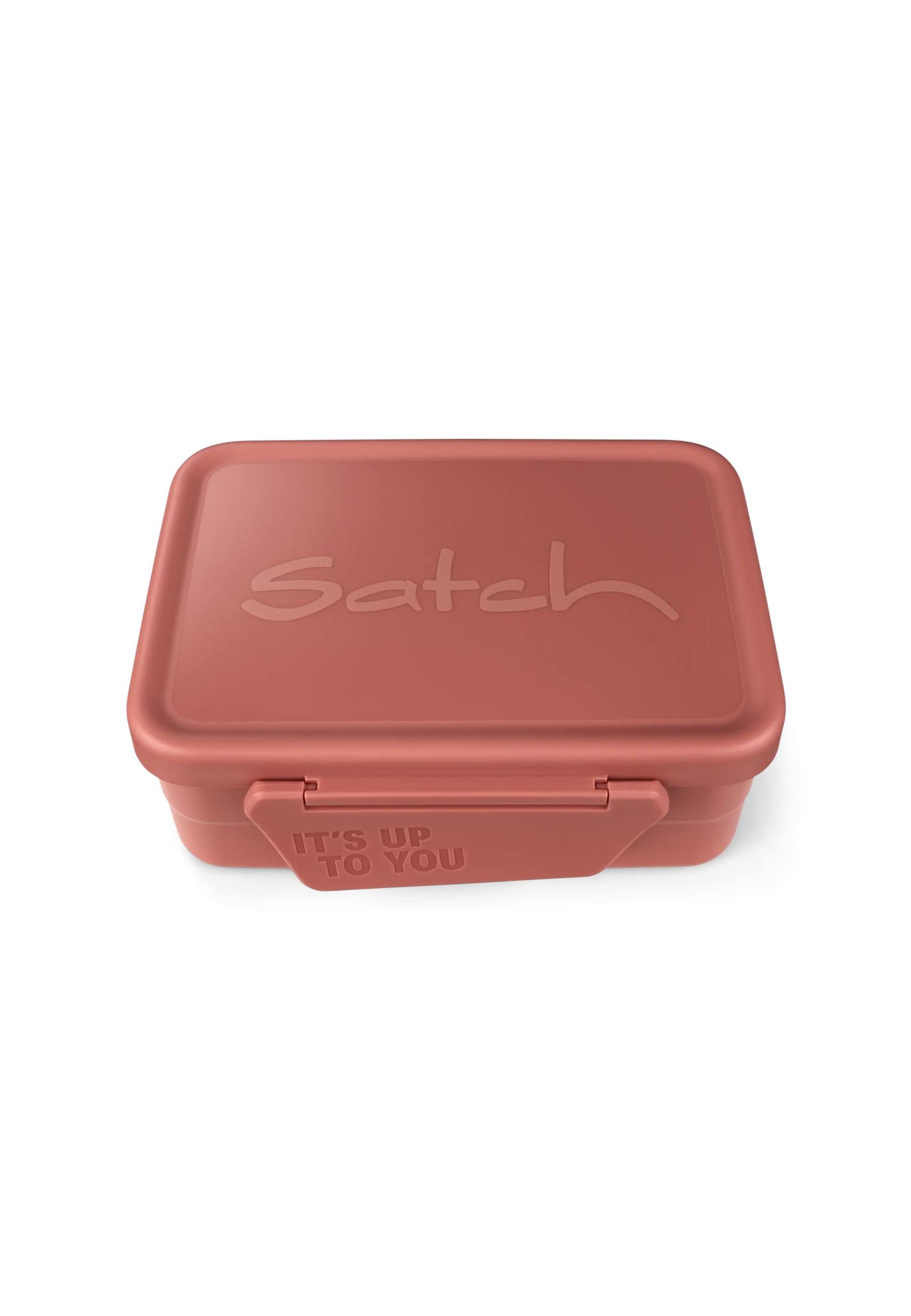 Satch Lunchbox Edelstahl Brotdose, Edelstahl, (Edelstahl Brotdose, 3-tlg., 1x Brotdose, 1x Trennfach), spülmaschinengeeignet bis 45 Grad, Handwäsche empfohlen