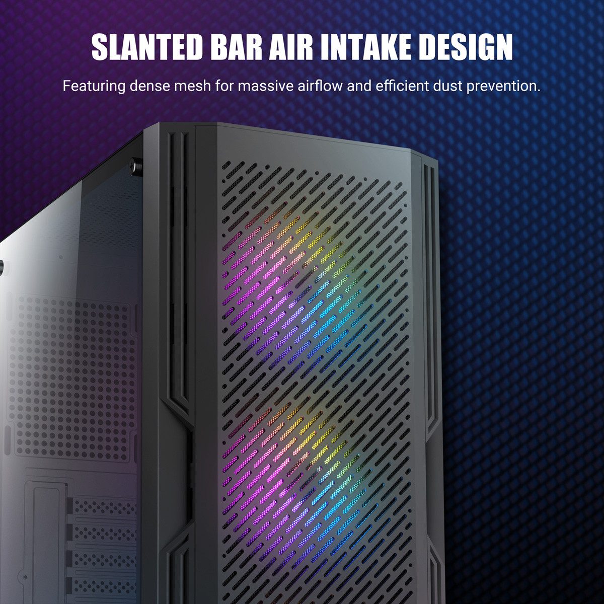 Antec PC-Gehäuse AX20 PC Gehäuse Midi Tower Gaming Black ATX