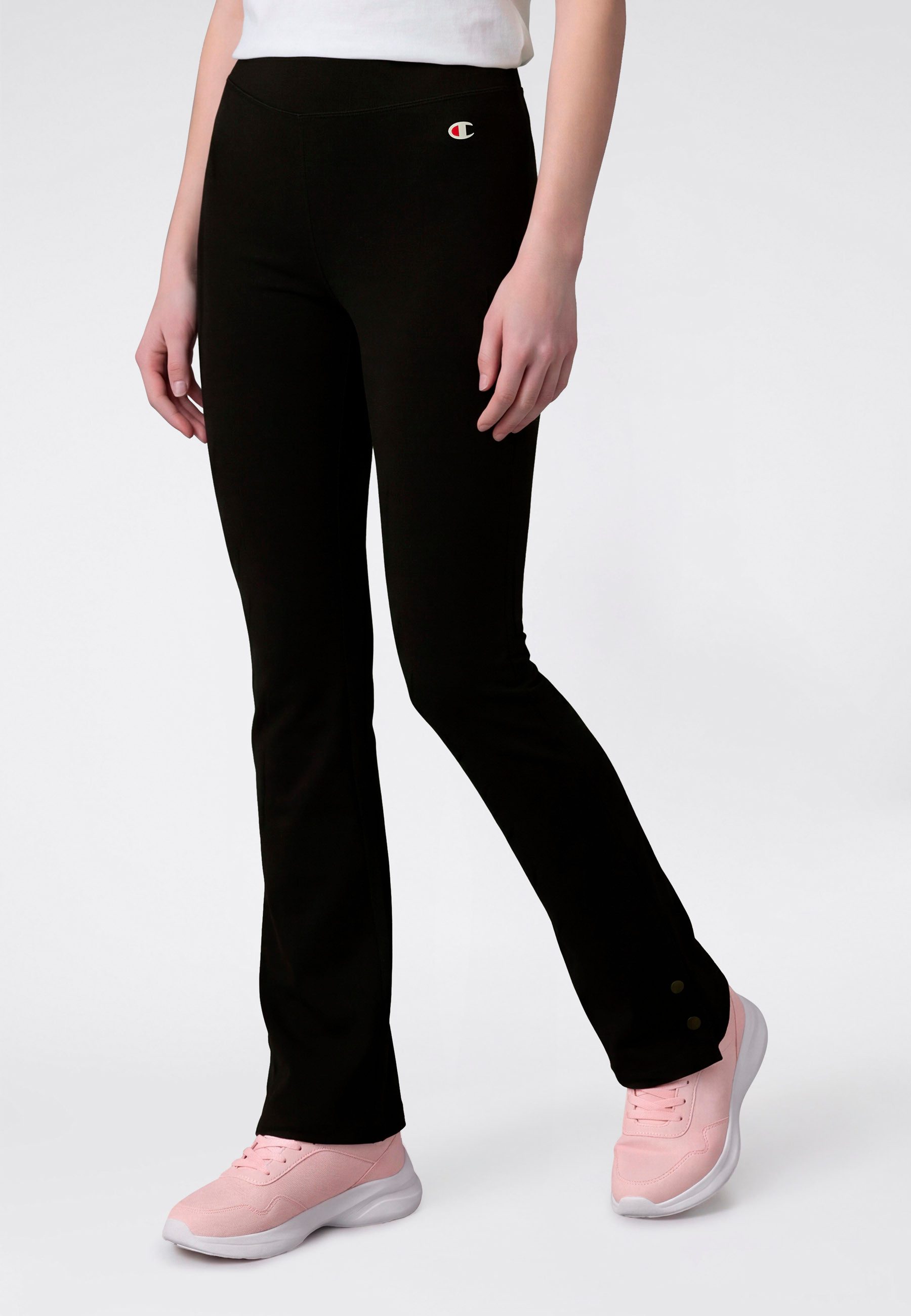 Champion Leggings SPORTWEAR FLARED LEGGINGS Tight Fit für Kinder, mit sportlichem Stil, aus Baumwolle und Elasthan