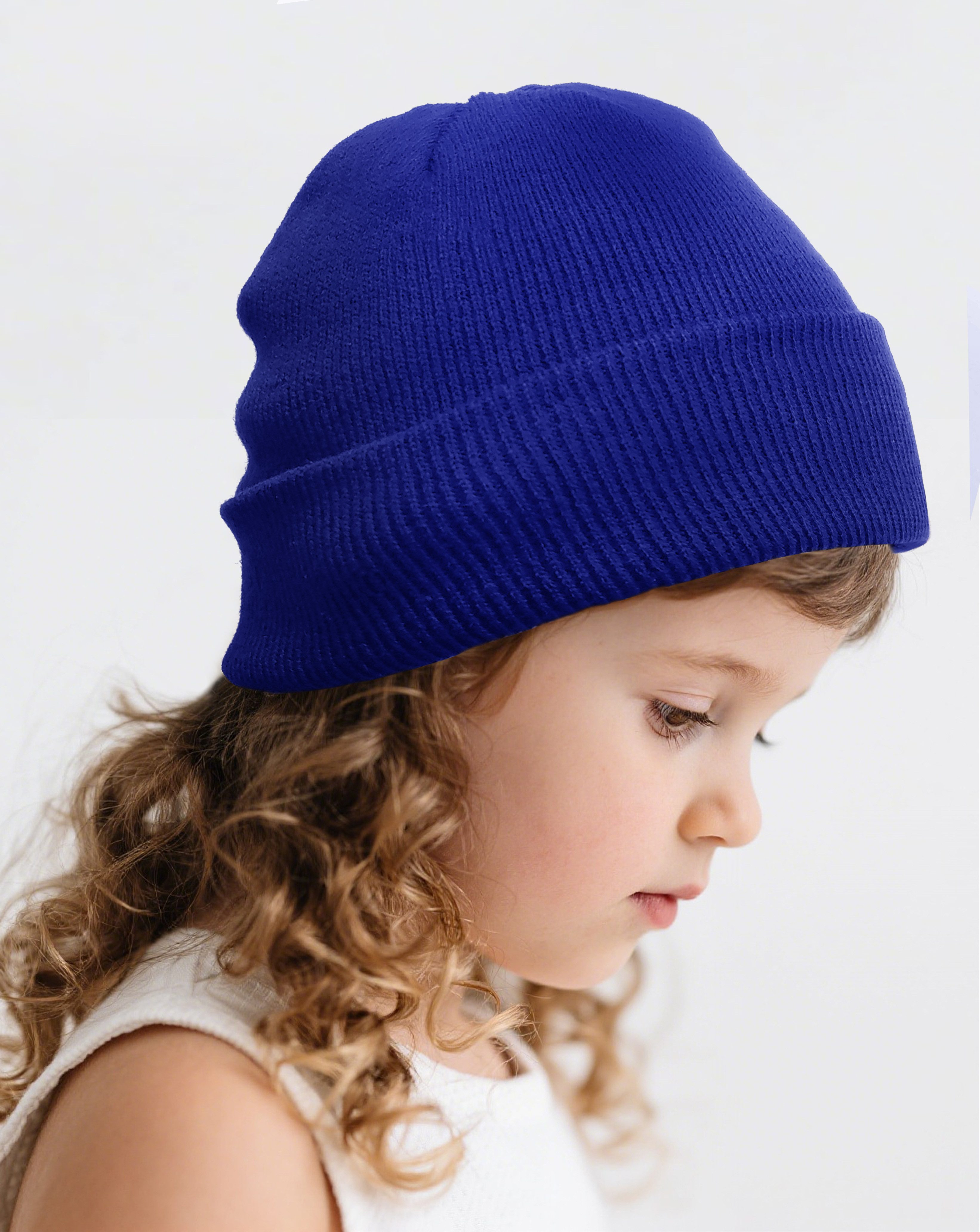 axy Beanie Kinder Winter Strickmütze Beanie Wintermütze Mütze 1-6 Jahren Kindermütze für Jungen Mädchen Kleinkind Unisex Unifarbe – Bild 2 von 2
