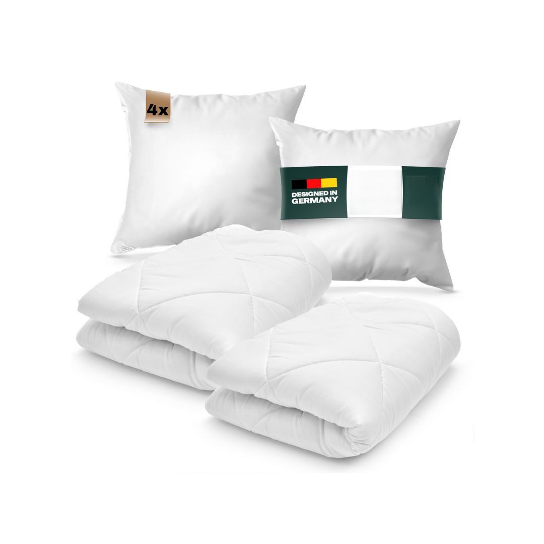 DILUMA Bett-Set Set Bettdecke Kopfkissen und günstig online kaufen