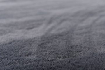 Fellteppich Kuschelteppich Chiara, Gino Falcone, sternförmig, Höhe: 30 mm, Kunstfell, Kaninchenfell-Haptik, besonders weicher Langflor