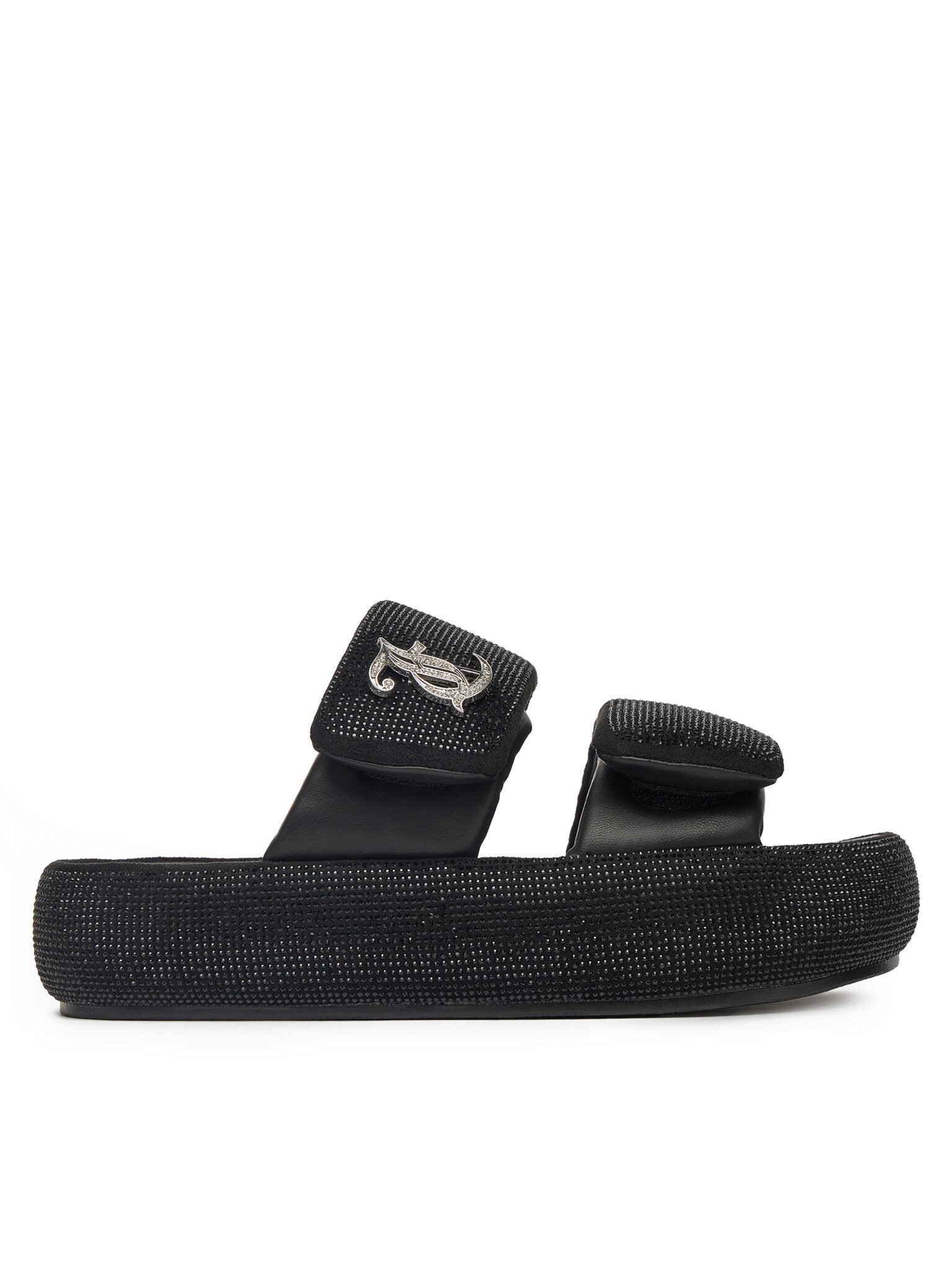 Juicy Couture Damen Juicy Couture Flip-Flops Schwarz JUICY COUTURE-CEO-WSS21515-02 S Badepantolette