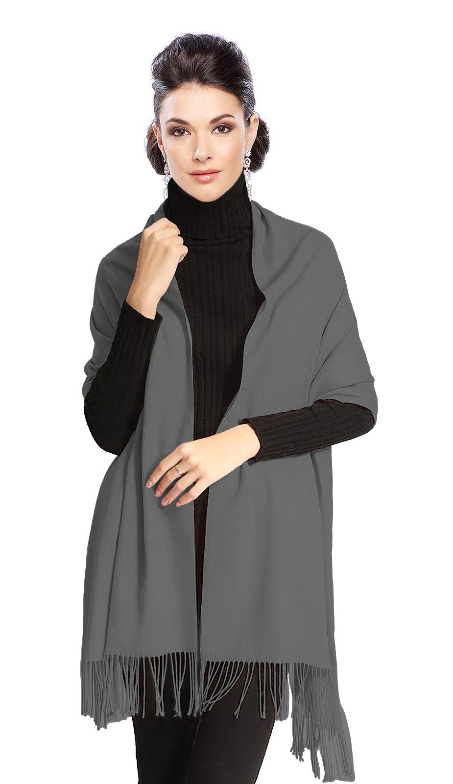 Pashmina Pashmina Stola Damen Kaschmir Schultertuch Abendkleid festlich Schal