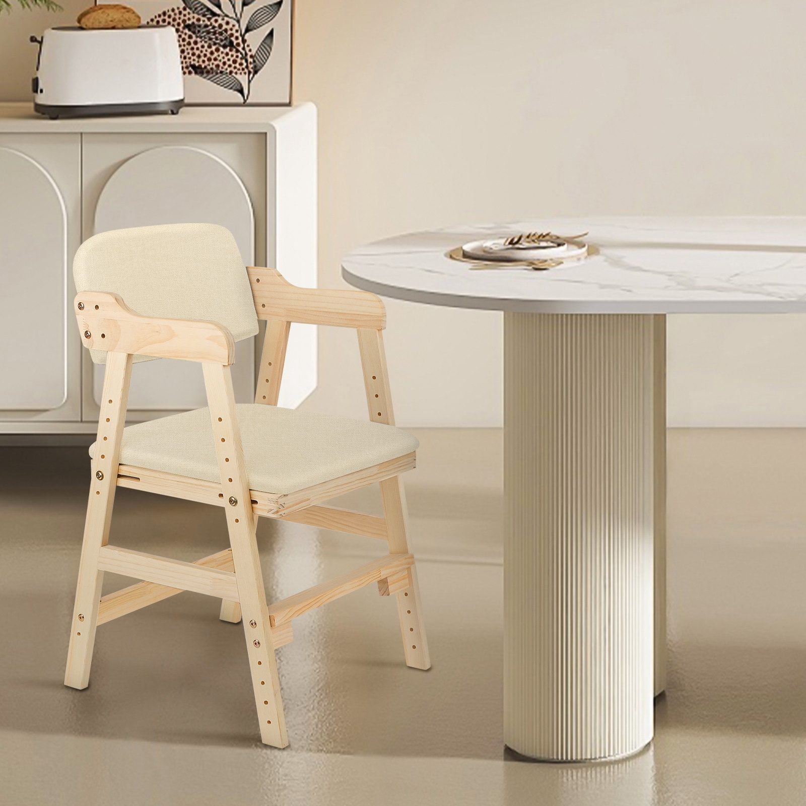 JEOBEST Kinderstuhl Höhenverstellbarer Stuhl günstig online kaufen