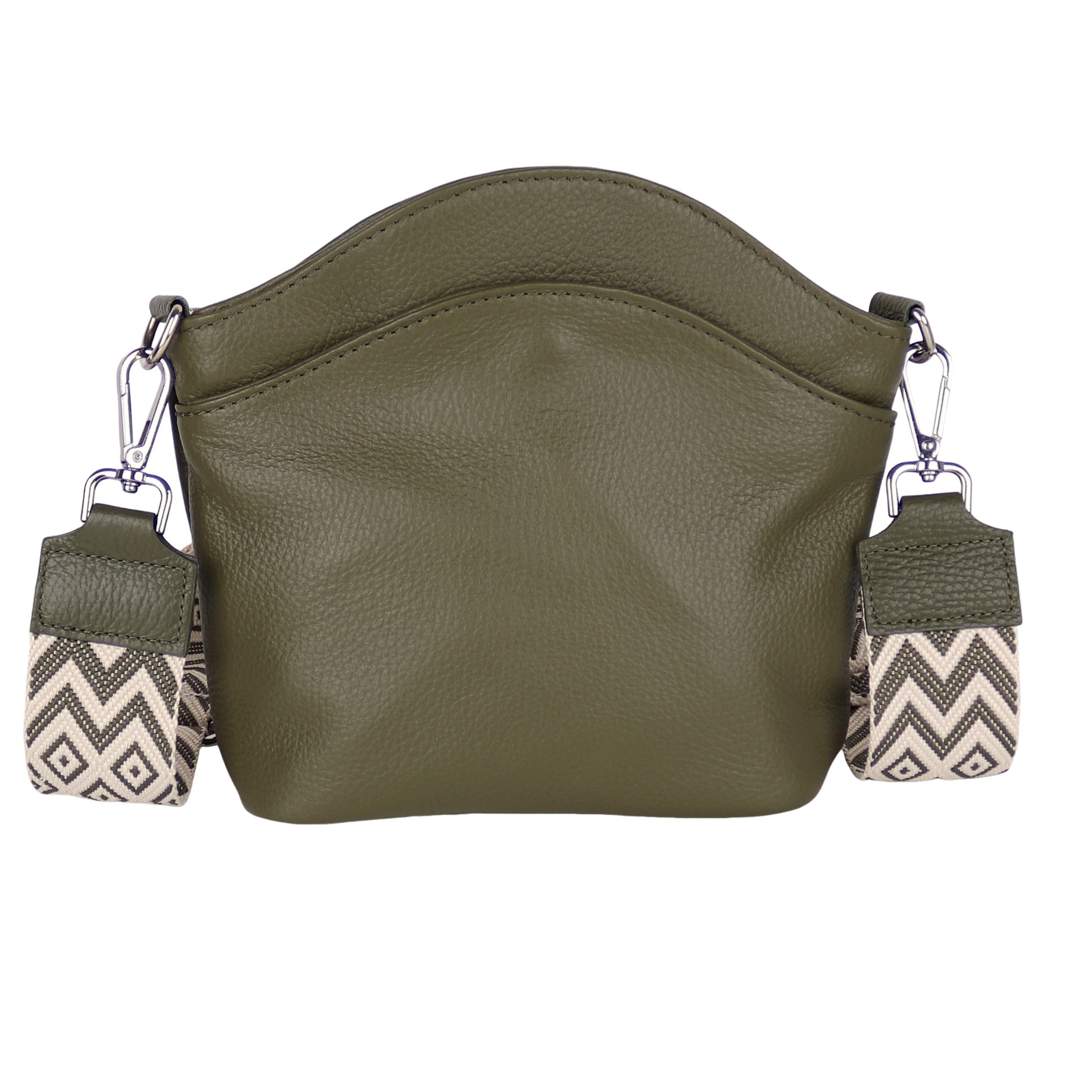 MIRROSI Umhängetasche Damen, Echtleder, Leder, Made günstig online kaufen