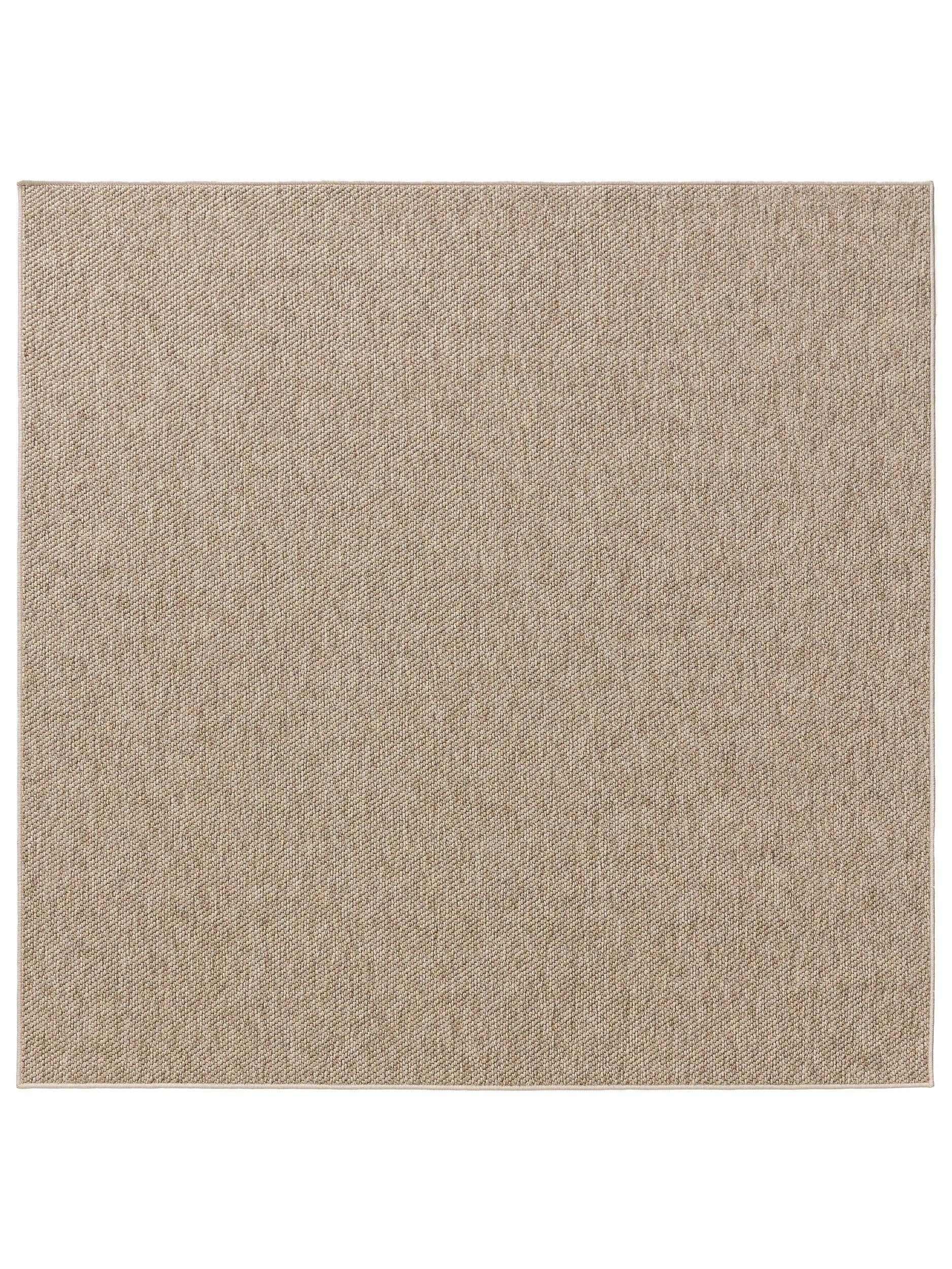 benuta Outdoorteppich Iowa, quadratisch, Höhe: 5 mm, Outdoor Teppich Garten, Terrasse, Balkon, Küchenteppich, Wetterfest