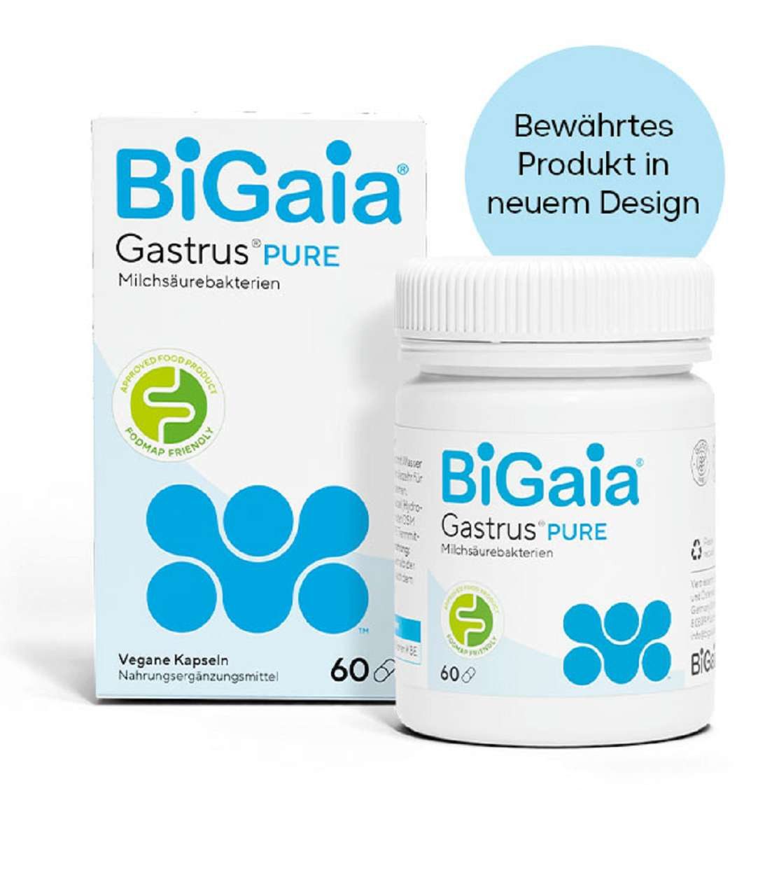 BiGaia BIGAIA Gastrus PURE Kapseln 60 Stück Kapseln