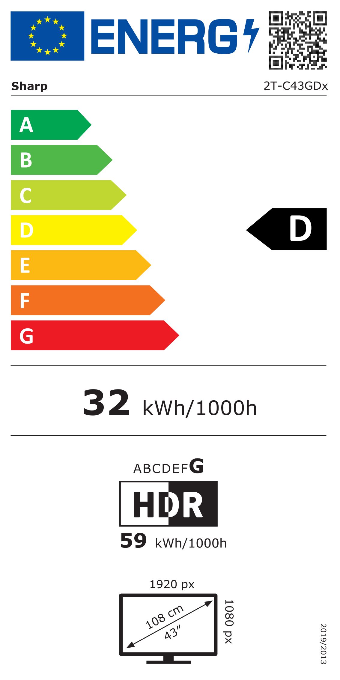 Energieeffizienzklasse: 