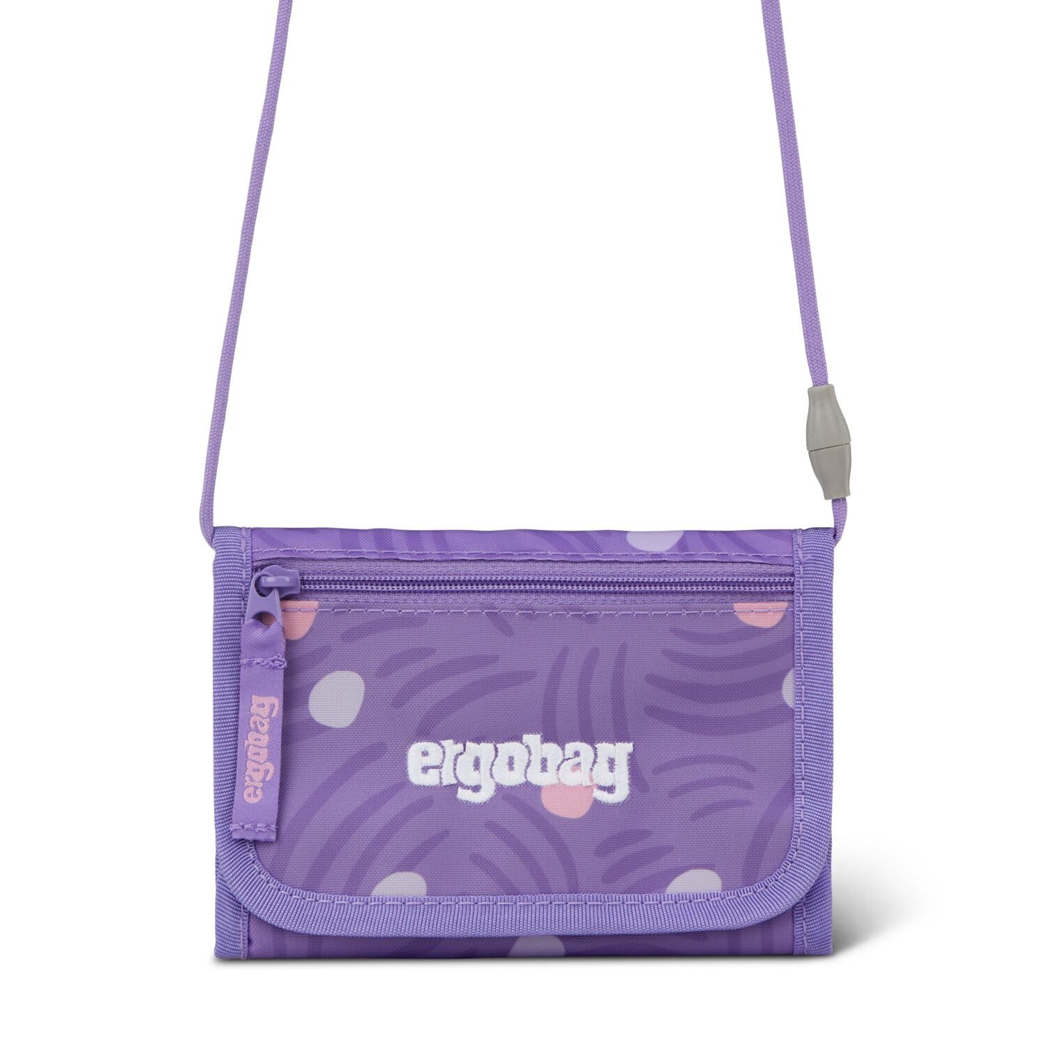 ergobag Schulranzen Brustbeutel PonyBäradies (1 Stück), Münzfach, Sichtfenster, Geldbeutel, Umhängetasche