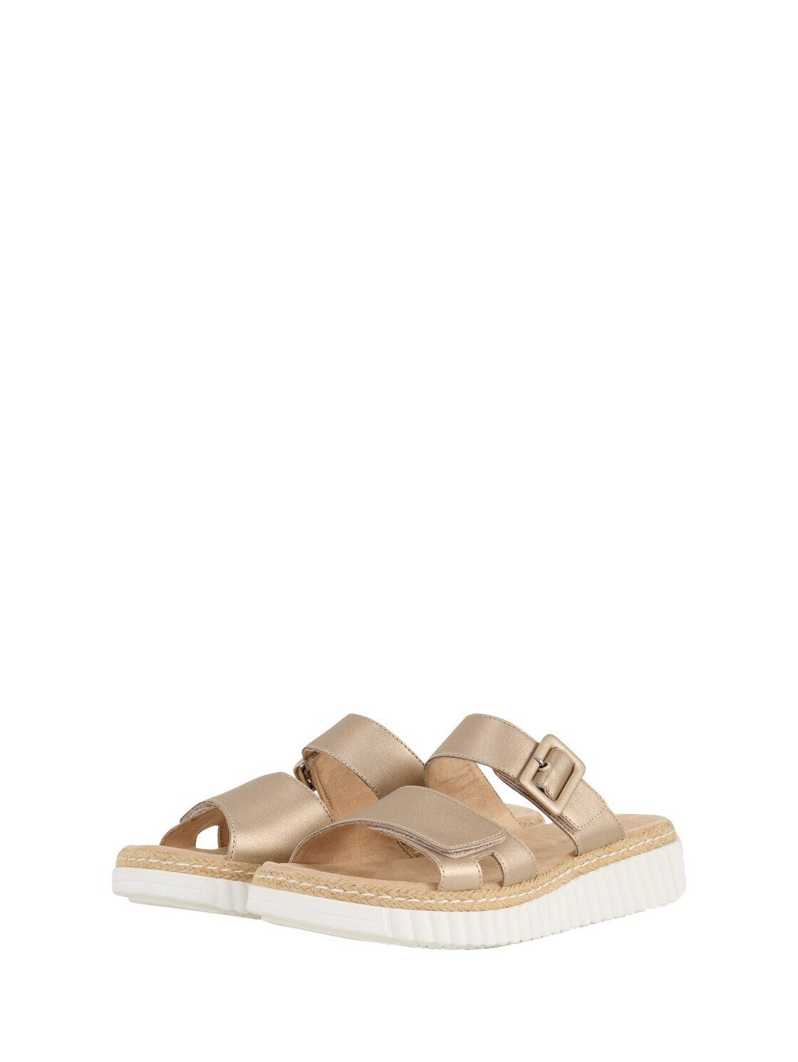 TOM TAILOR Sandalen im Metallic-Look Sandale (1-tlg)