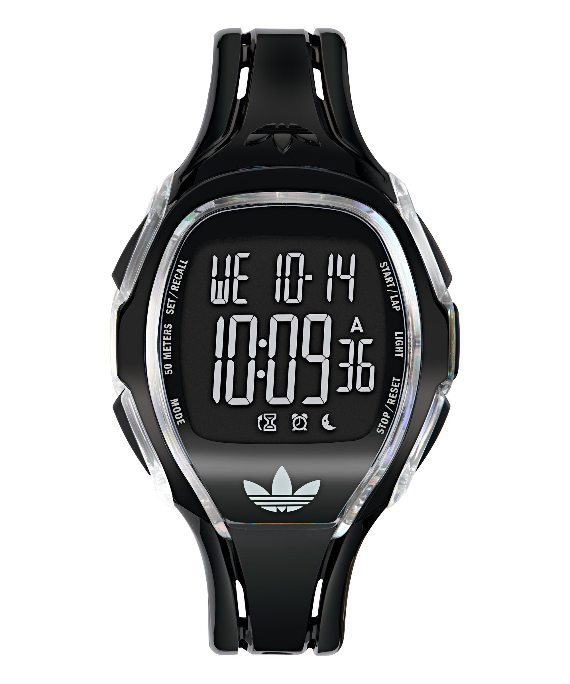adidas Originals Digitaluhr Athletics One AOFH260272I, Quarzuhr, Armbanduhr, Herrenuhr, digital, Monat, Tag, Wochentag, Timer